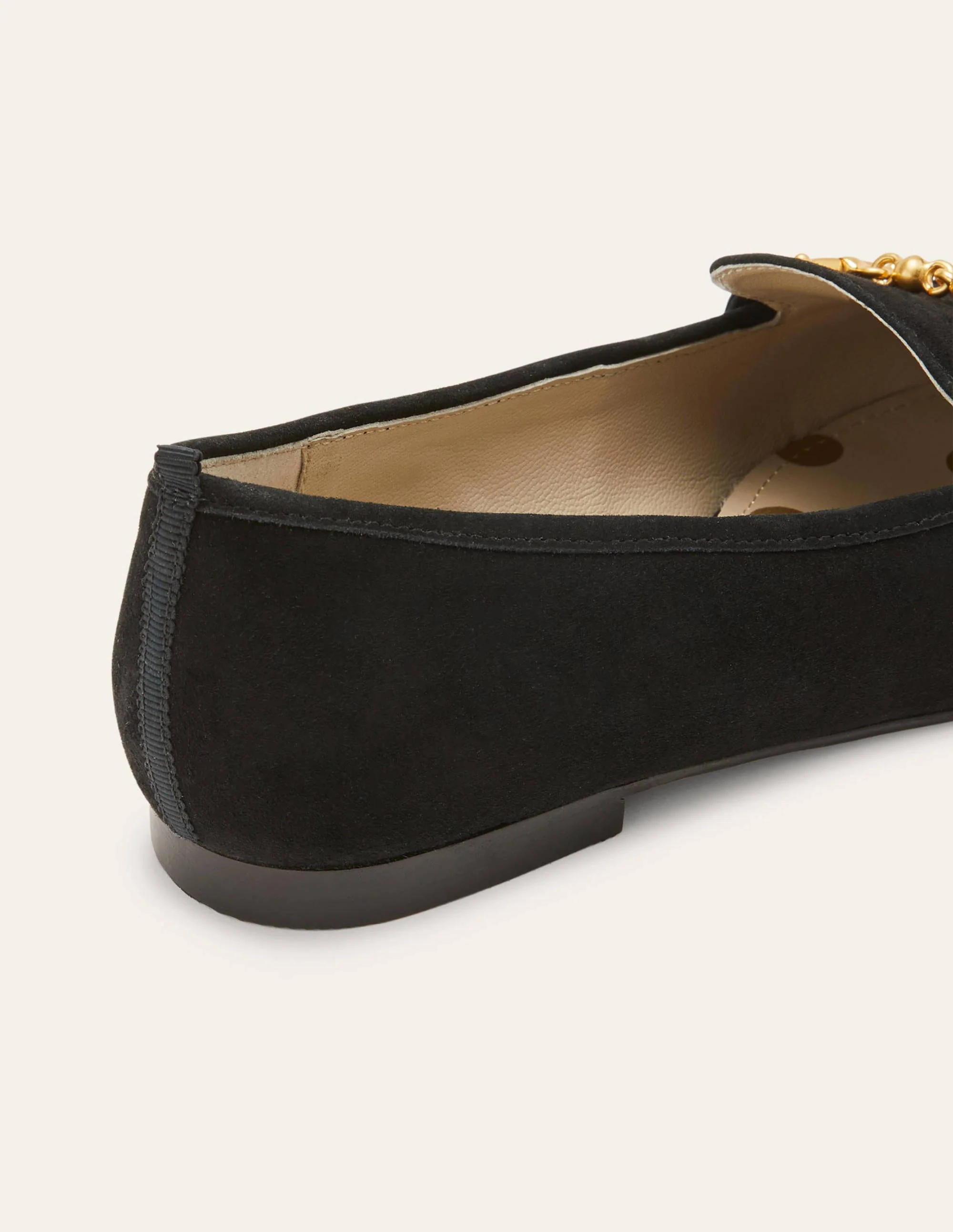 Loafer mit Trensen-Schwarz, Veloursleder - Image 4