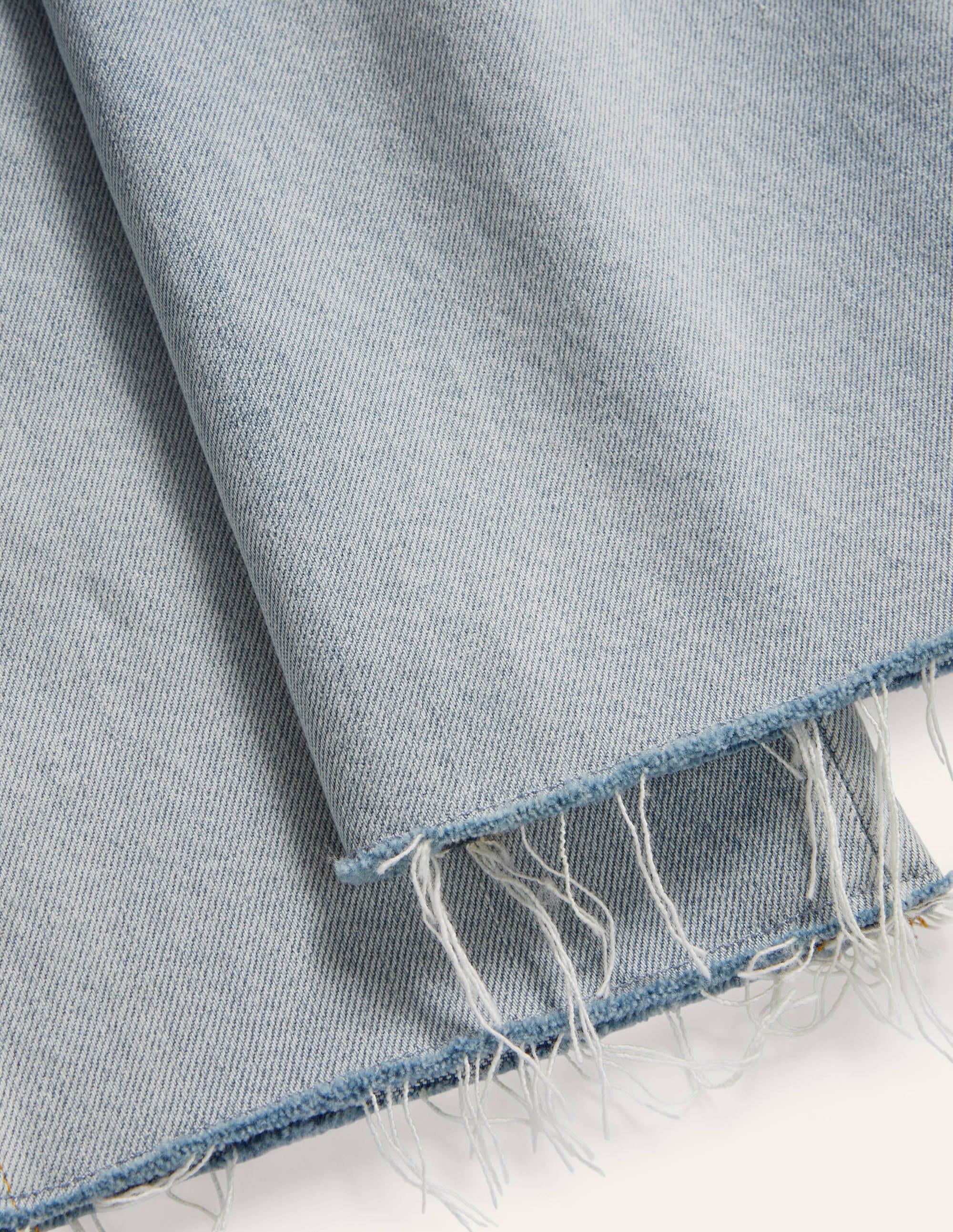 Lockere Jeans mit geradem Bein-Helles Vintageblau, Schimmernd - Image 6
