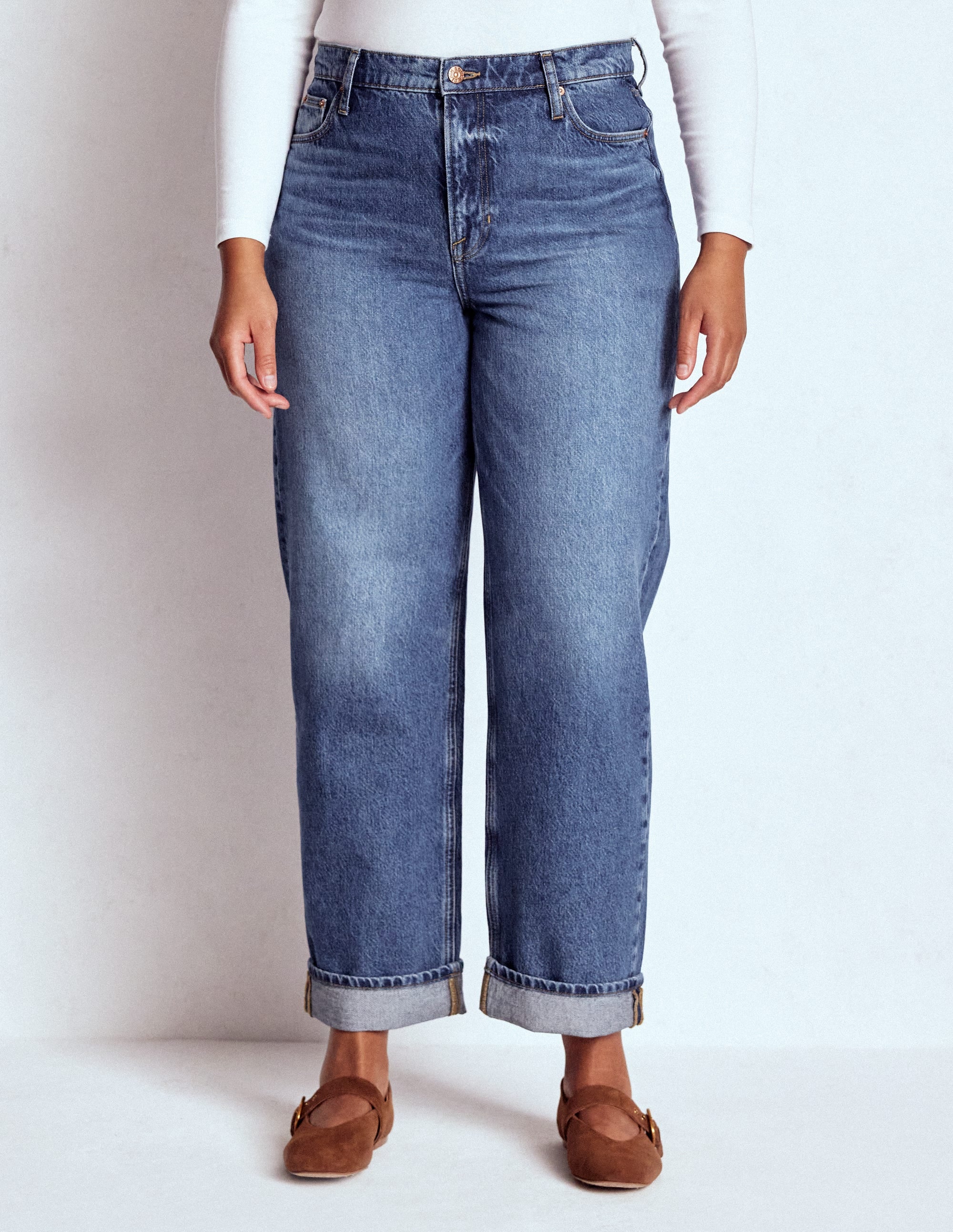 Lockere Jeans mit mittlerer Leibhöhe-Mittlerer Jahrgang - Image 10