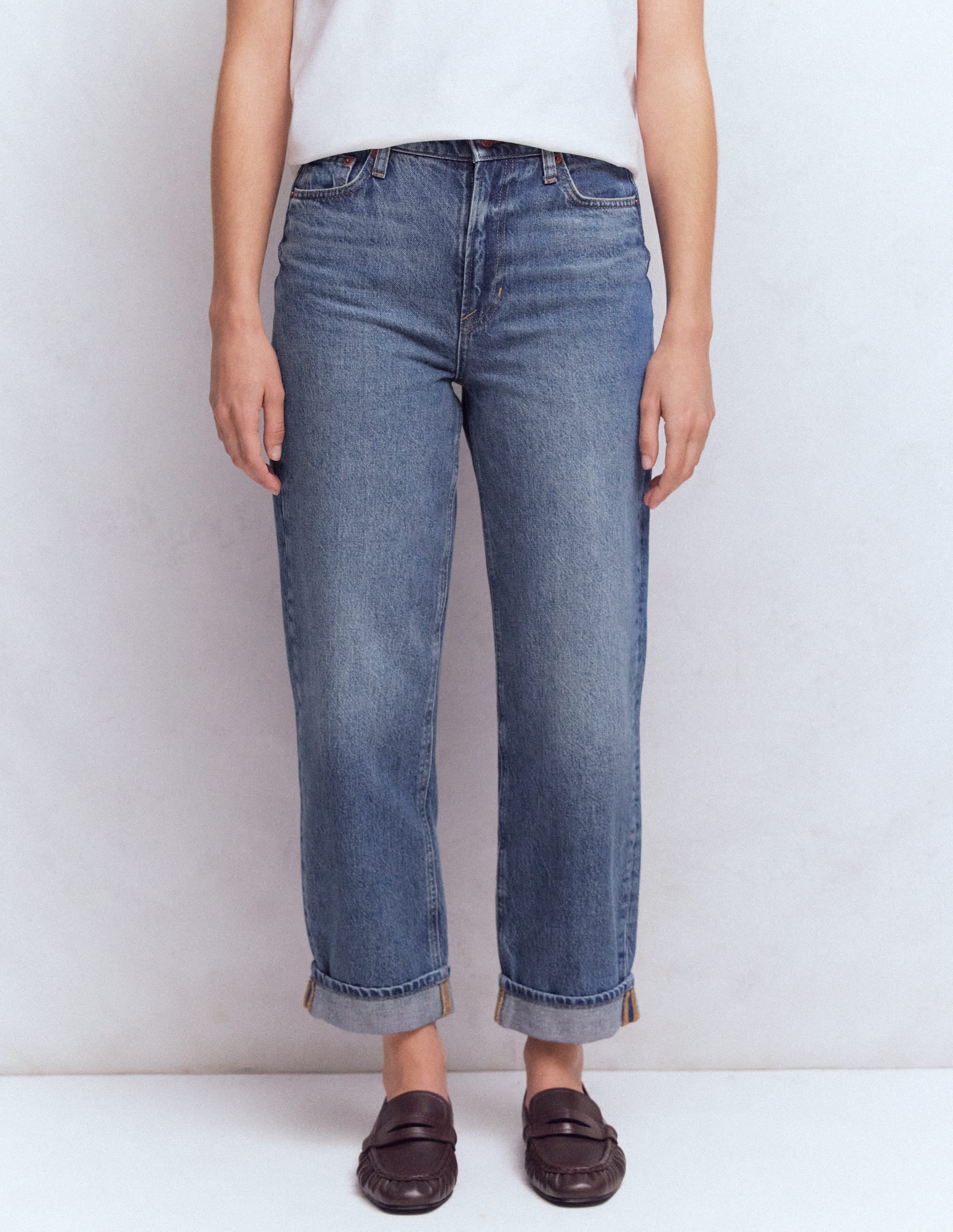 Lockere Jeans mit mittlerer Leibhöhe-Mittlerer Jahrgang - Image 4