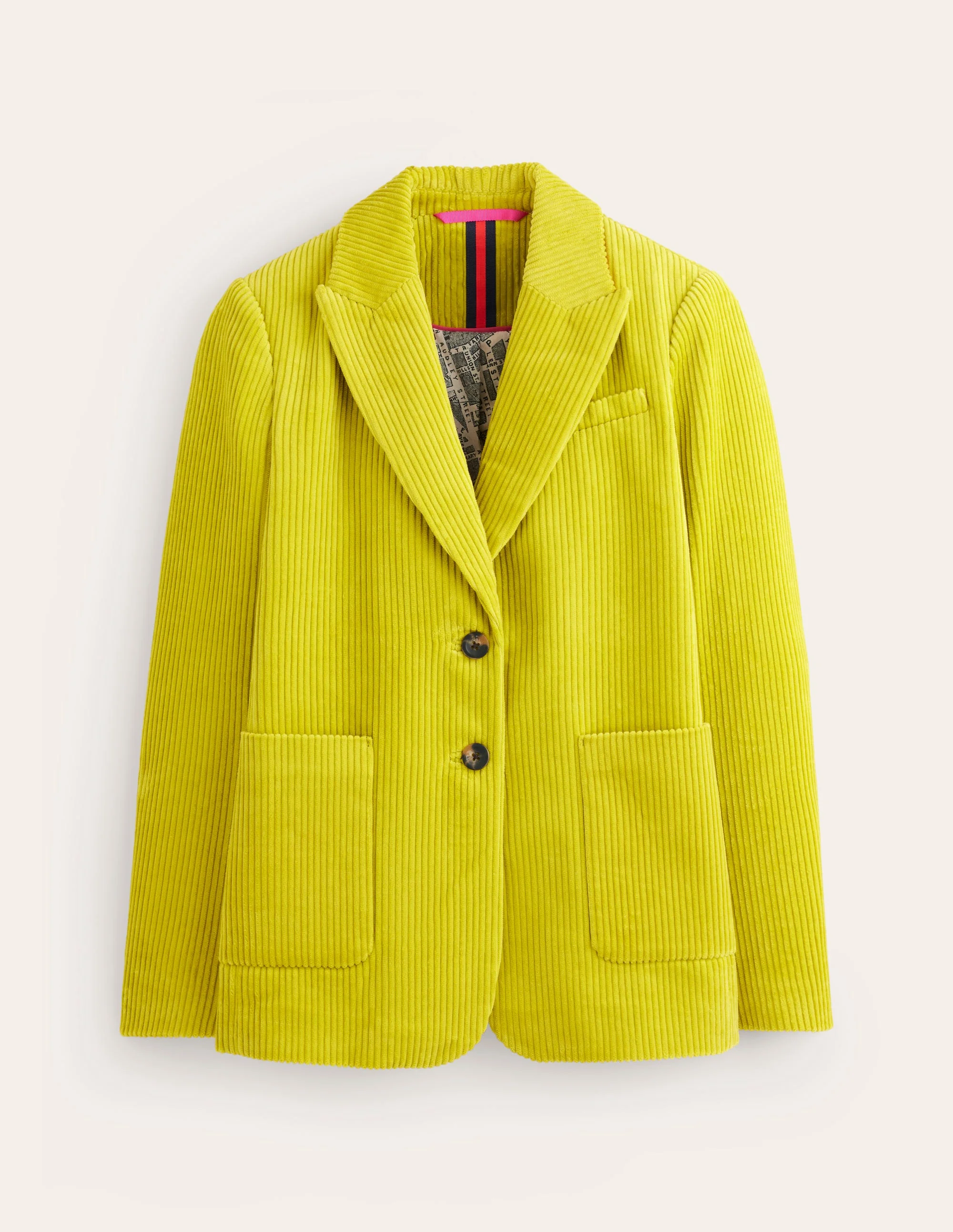 Lockerer Cordblazer-Kiwi - Image 7