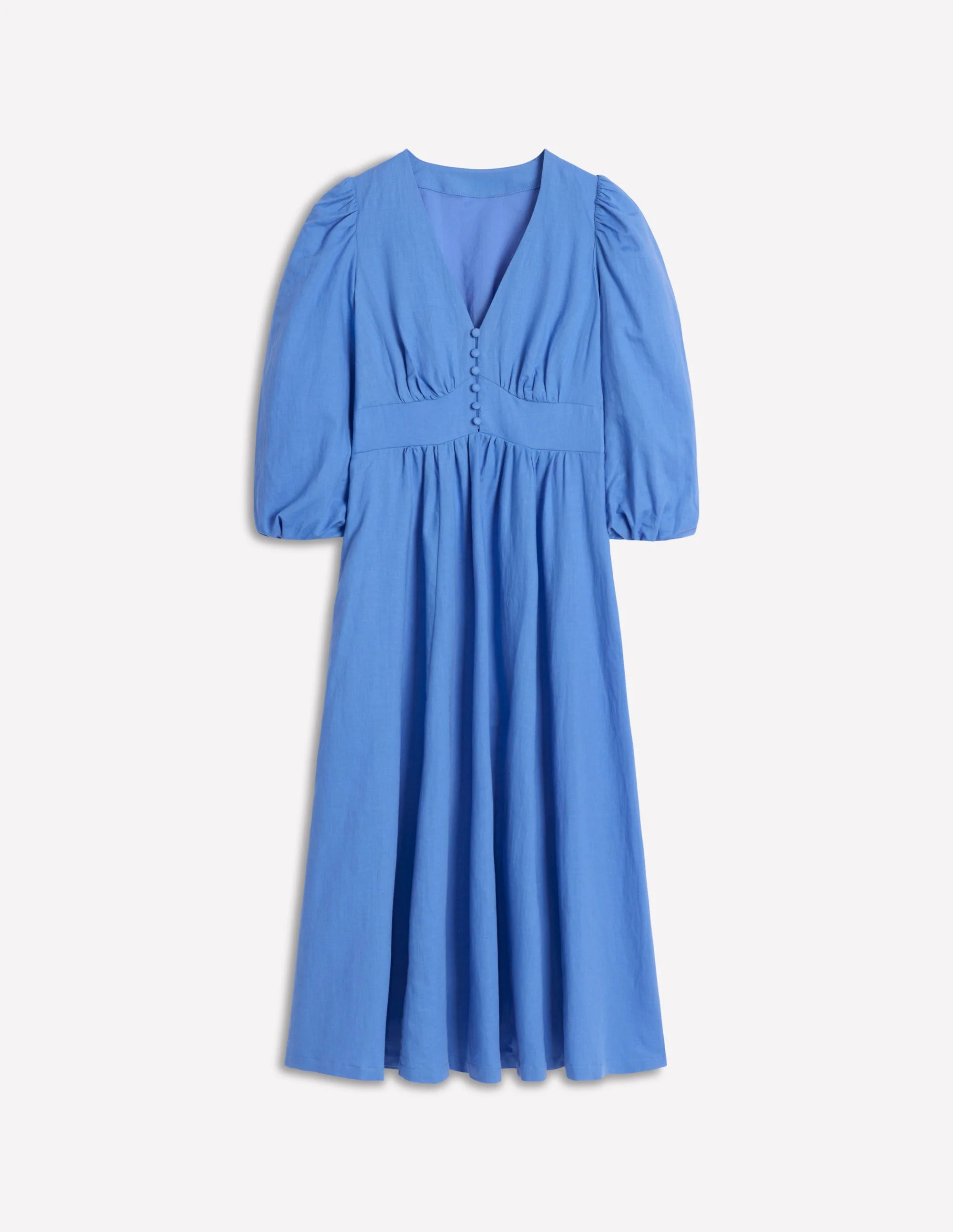 Lola Blouson-Maxikleid-Ozeanblau/Grau Meliert - Image 6