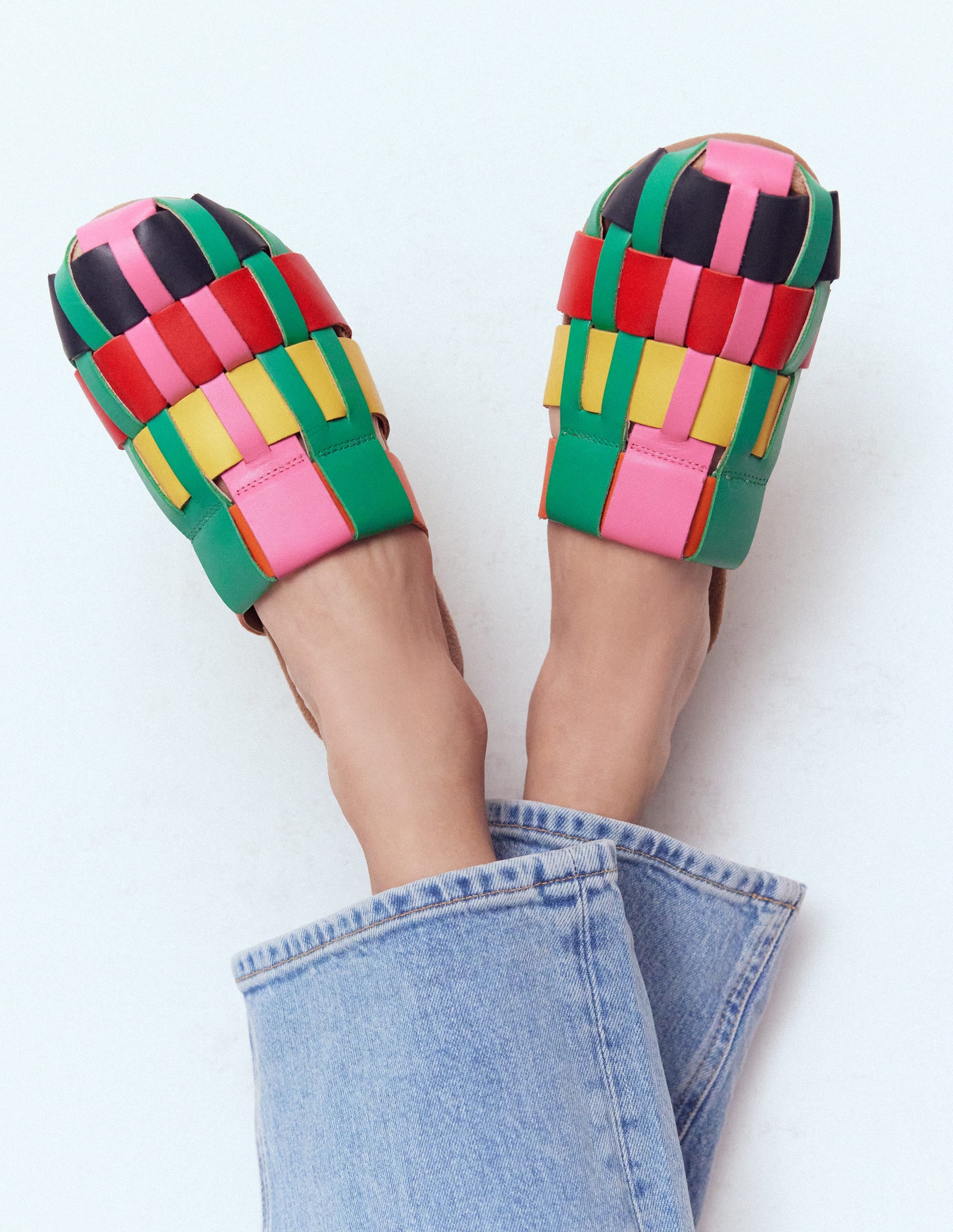 Loretta Riemen-Clogs-Bunt - Image 3