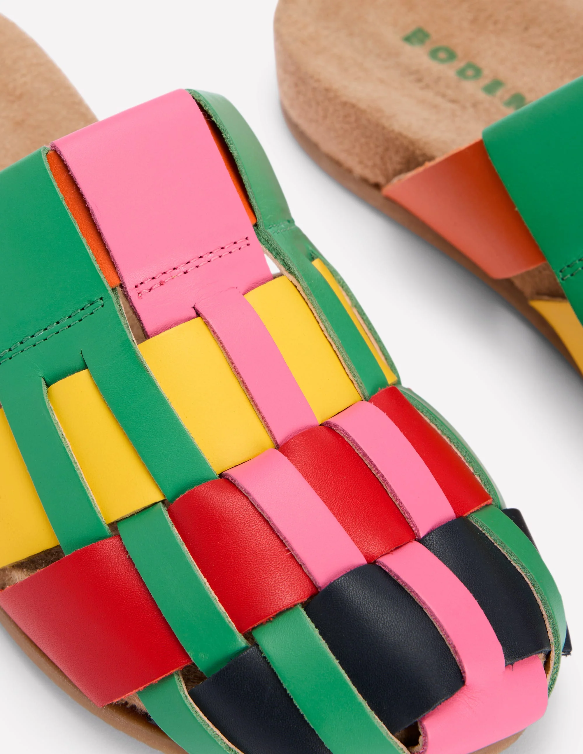 Loretta Riemen-Clogs-Bunt - Image 5