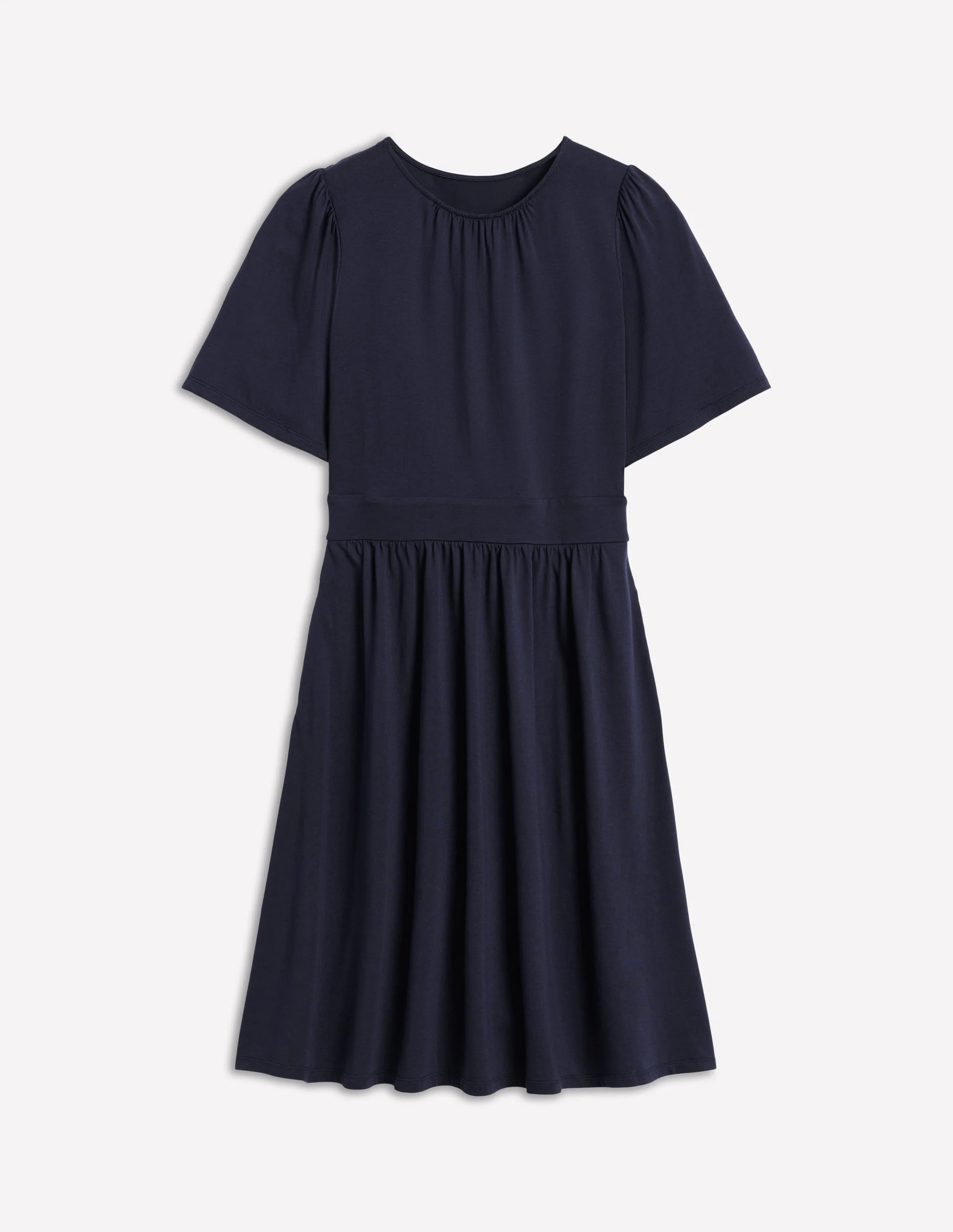 Louisa Kurzes Jerseykleid-Marineblau - Image 5