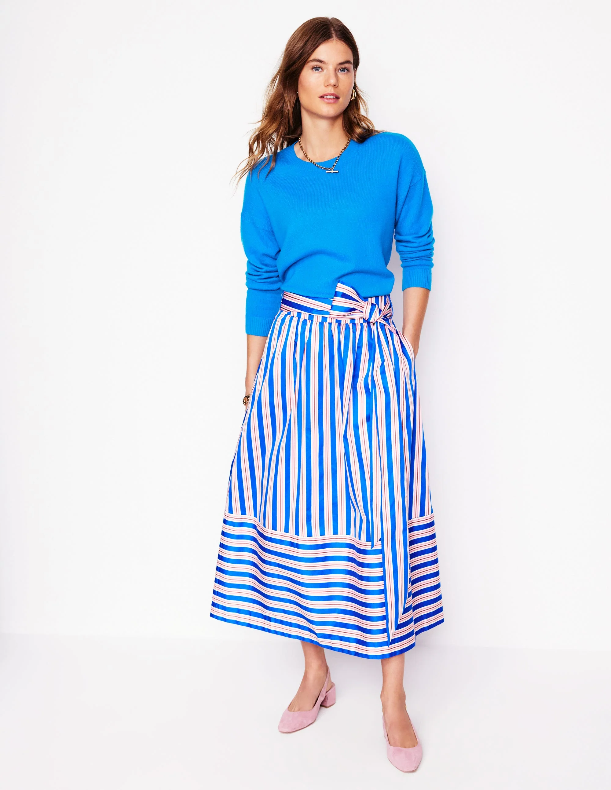 Lydia Kaschmirpullover-Himmelblau - Image 6