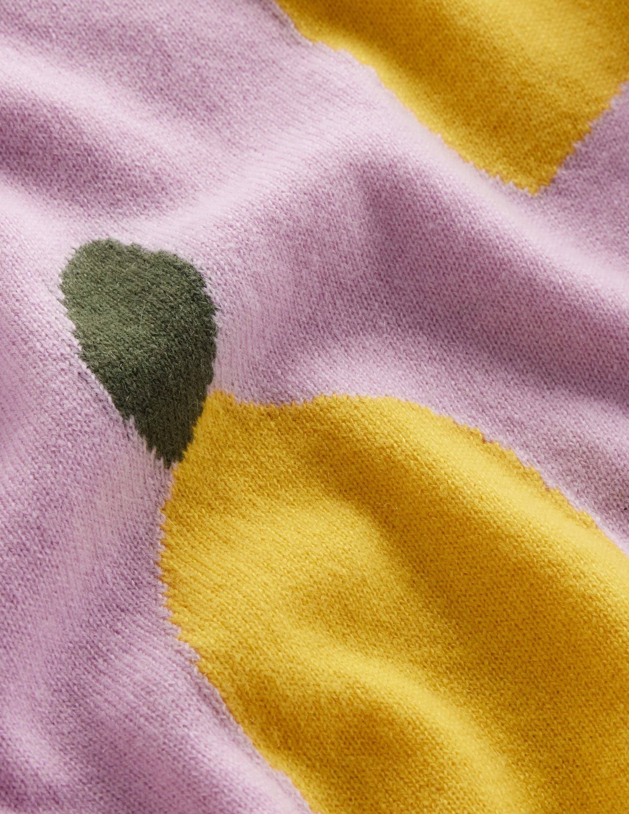 Lydia Kaschmirpullover-Mauve Dunst, Zitronen - Image 10
