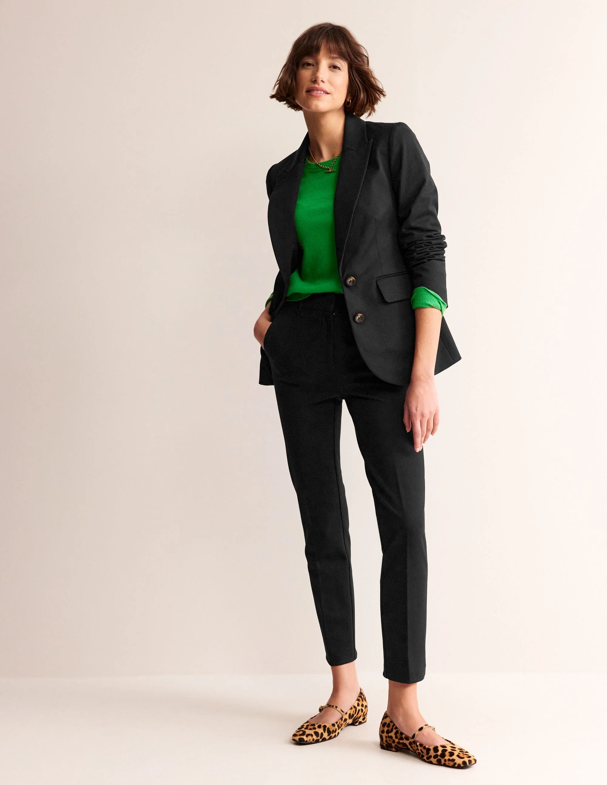 Marylebone Bi-Stretch-Blazer-Schwarz - Image 4