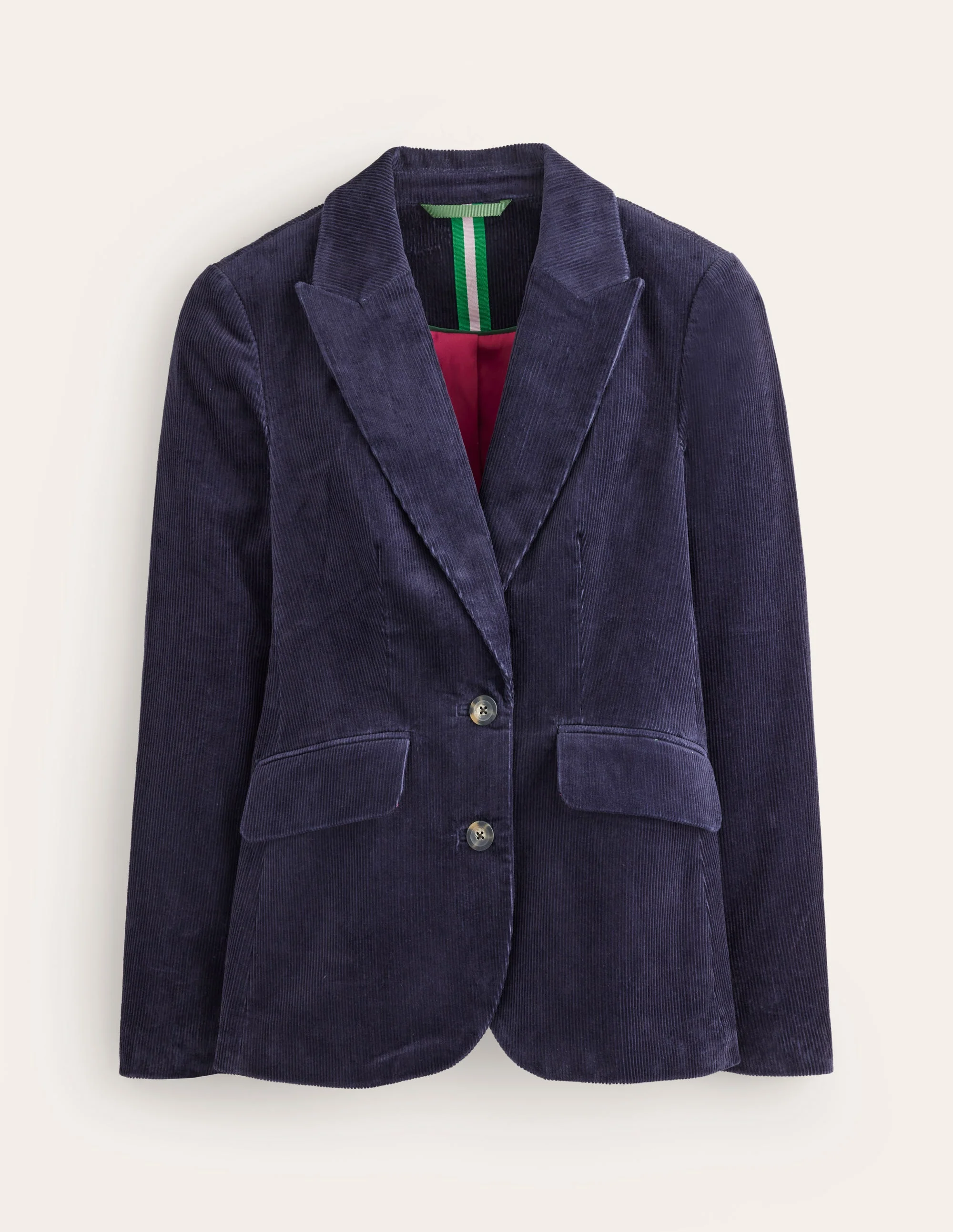 Marylebone Cord-Blazer-Aqua Marine Marl - Image 6