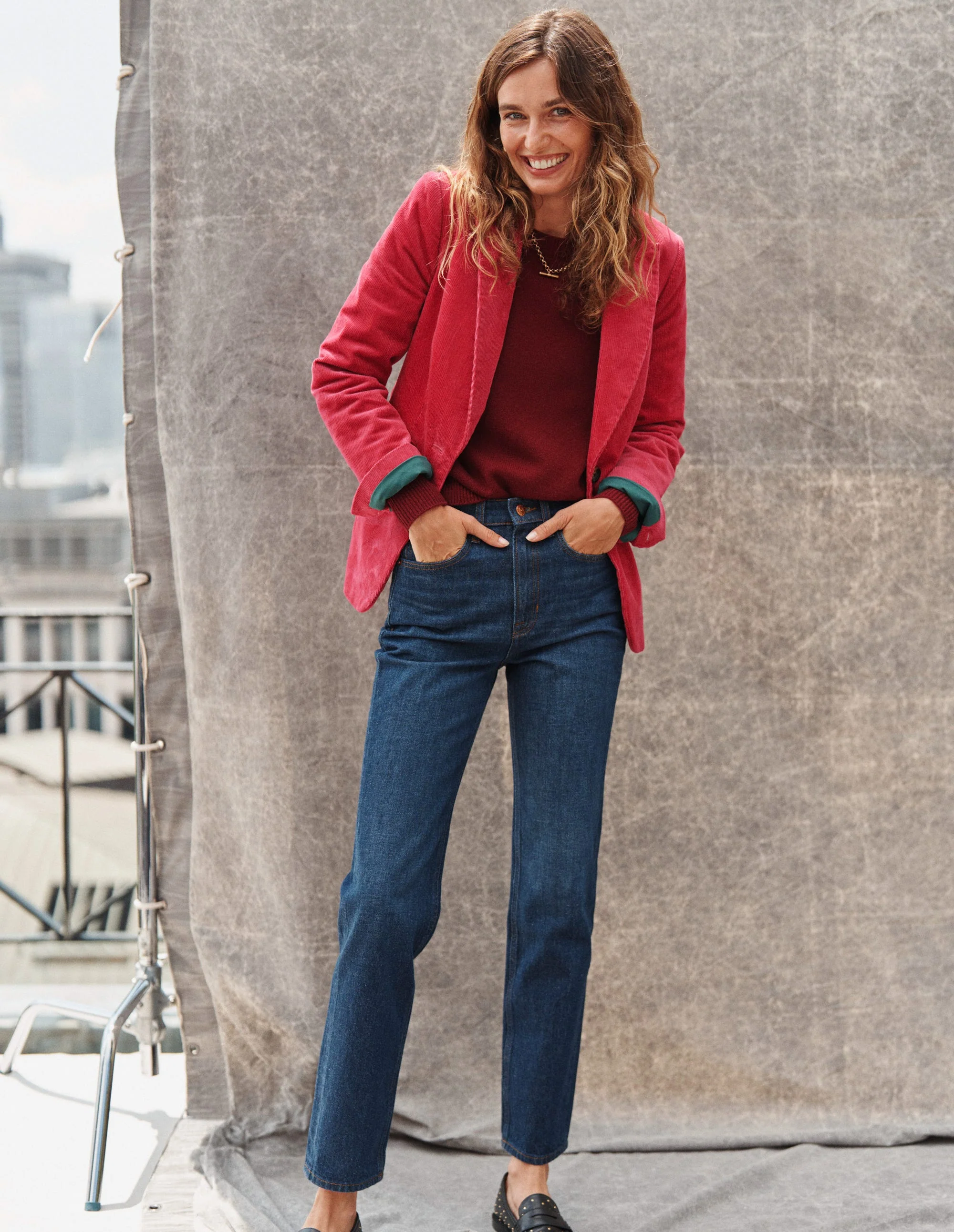 Marylebone Cord-Blazer-Kirschen Jubiläum - Image 6