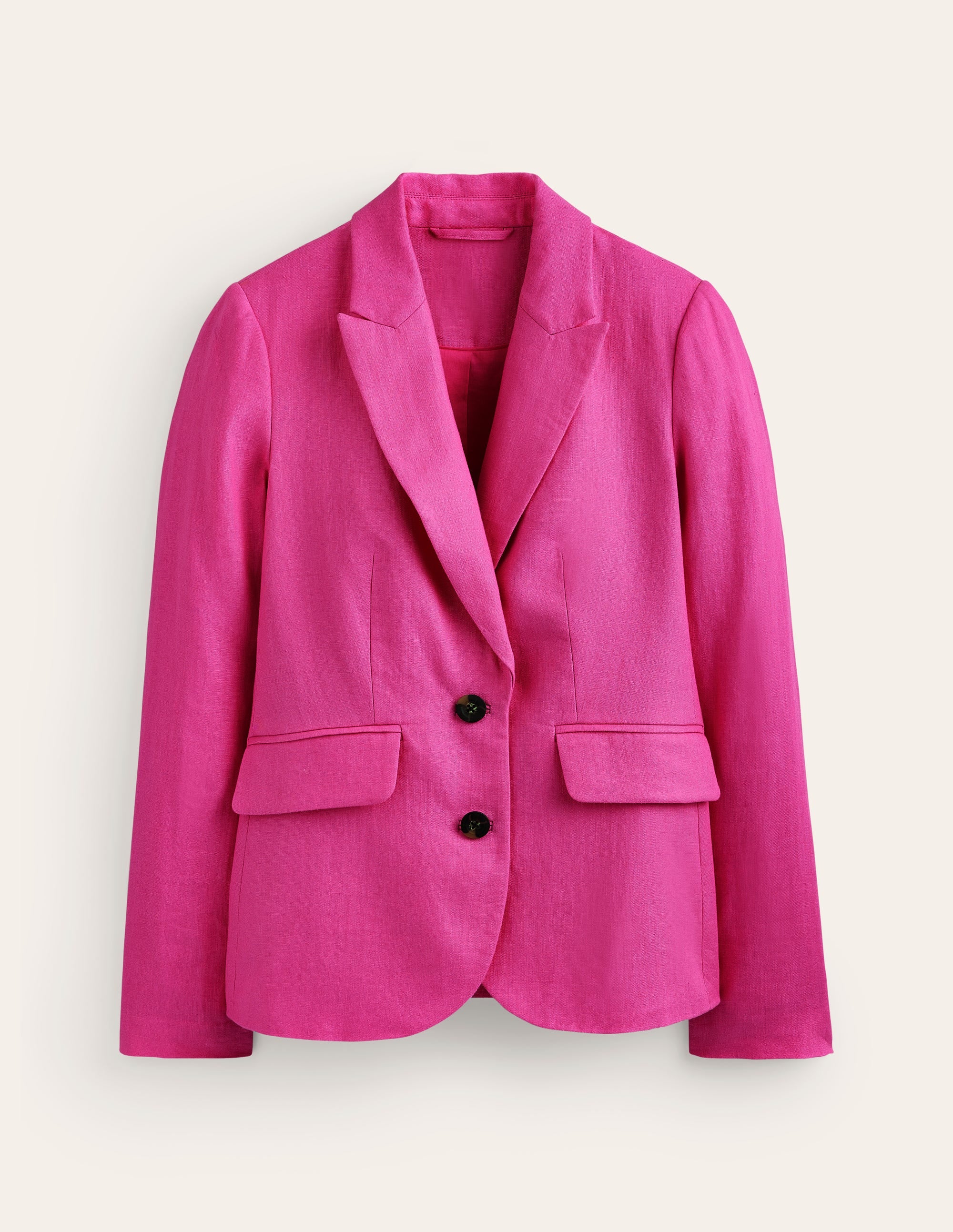 Marylebone Leinenblazer-Knalliges Stiefmütterchen - Image 5