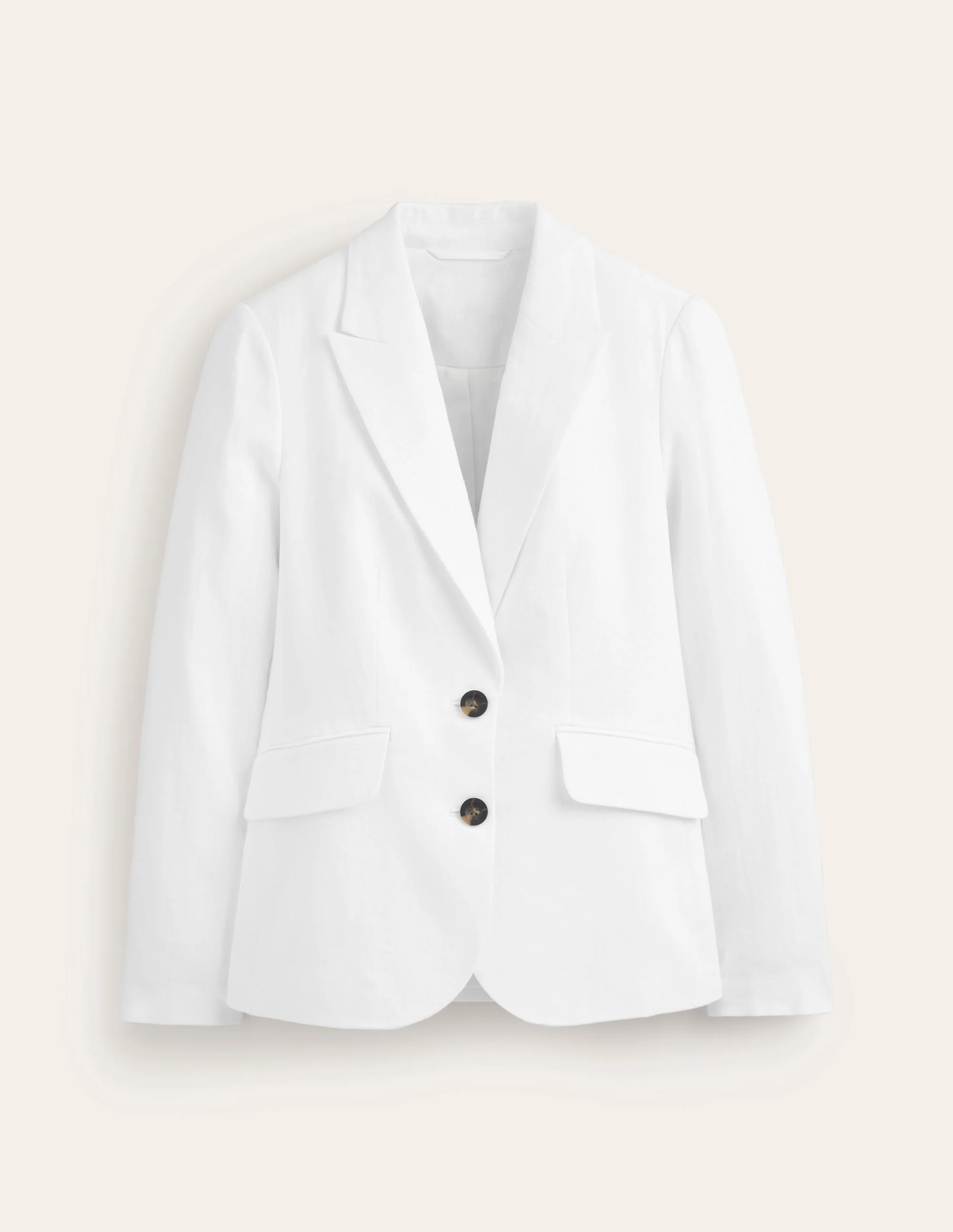 Marylebone Leinenblazer-Weiß - Image 6