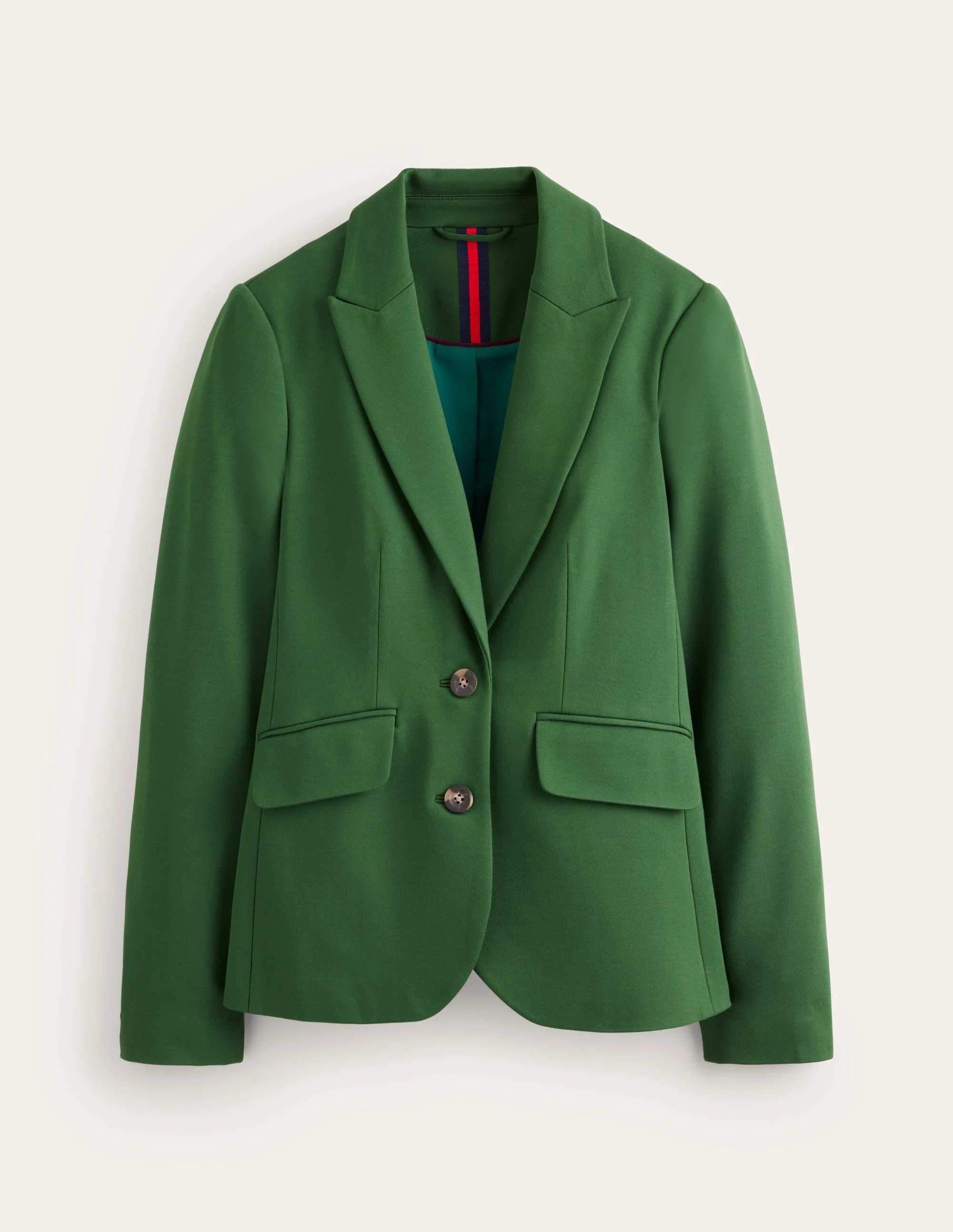 Marylebone Ponte-Blazer-Dunkelgrün - Image 6