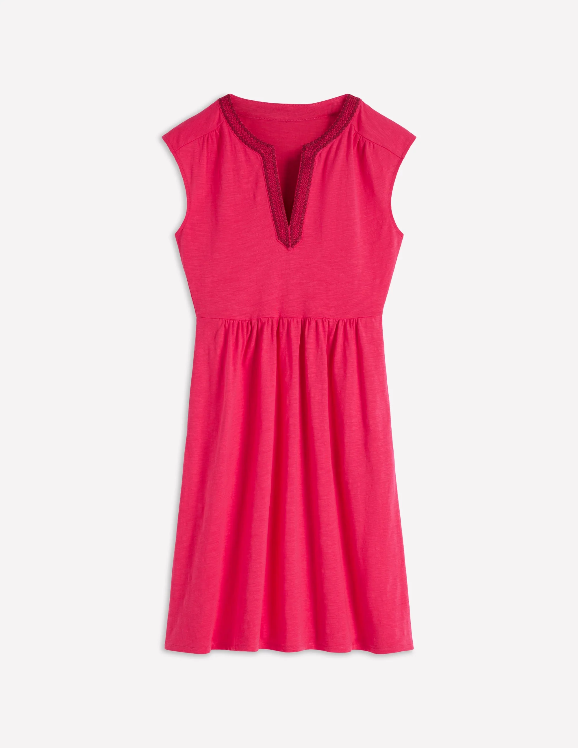May Kurzes Jerseykleid-Opulentes Rosa - Image 5