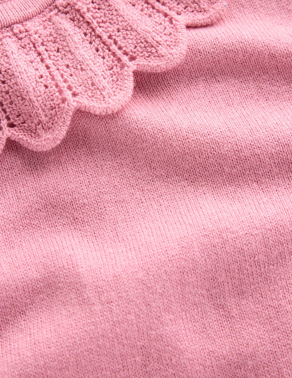 Melina Baumwollpullover mit Rüschen-Kirschblütenrosa - Image 6