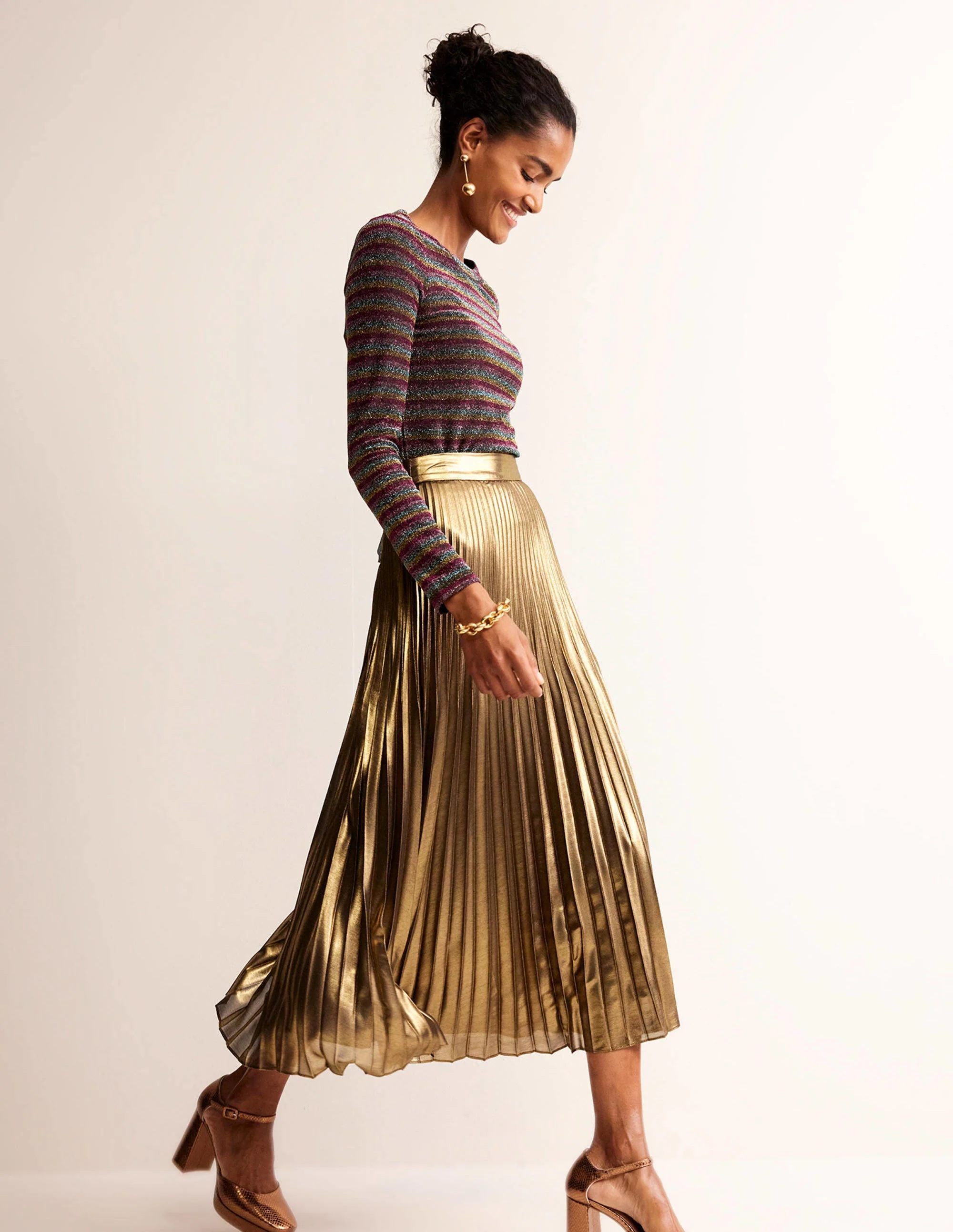 Mia Metallic-Oberteil-Bunt - Image 4