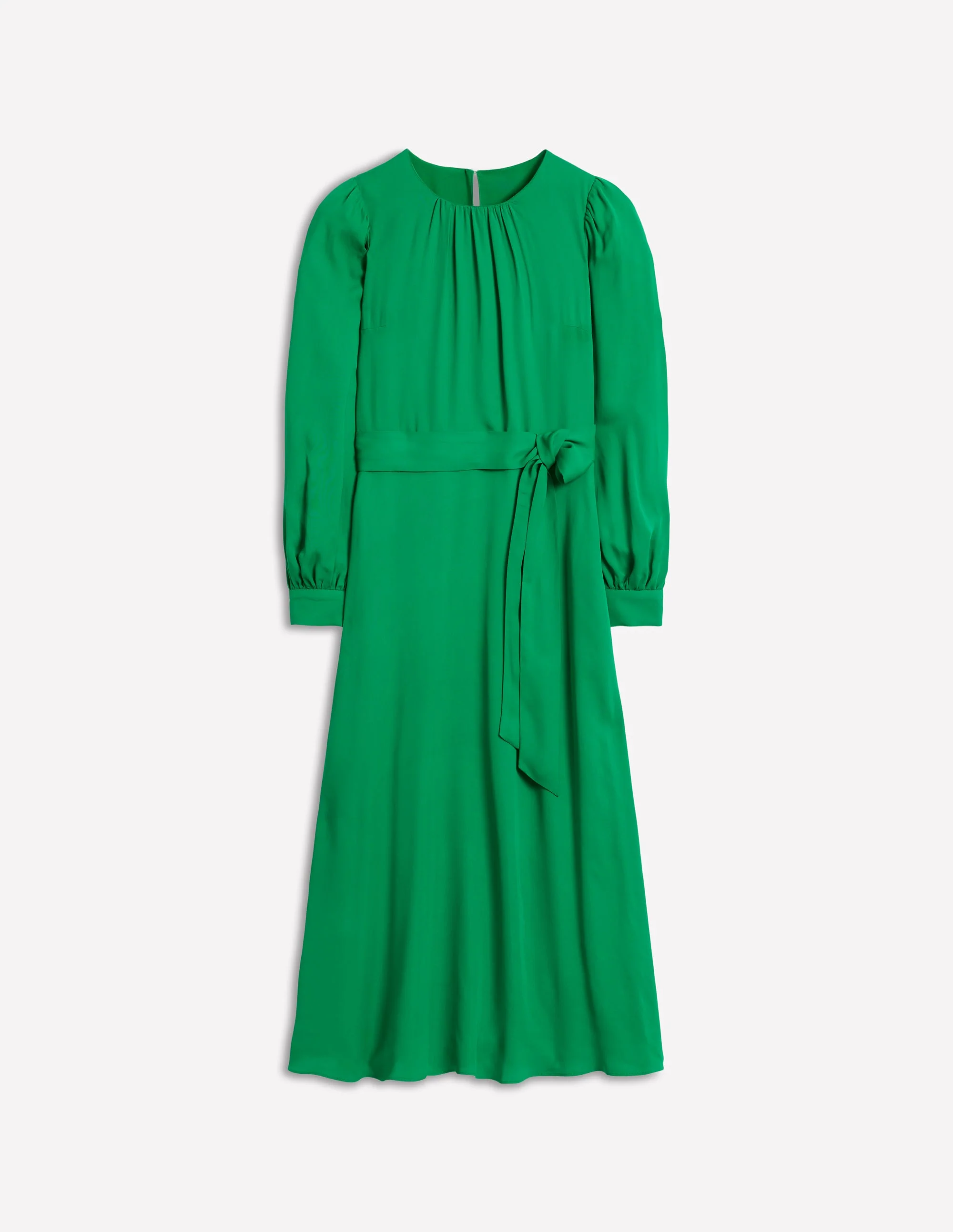 Midikleid mit Blousonärmeln-Grünes Tamburin - Image 6
