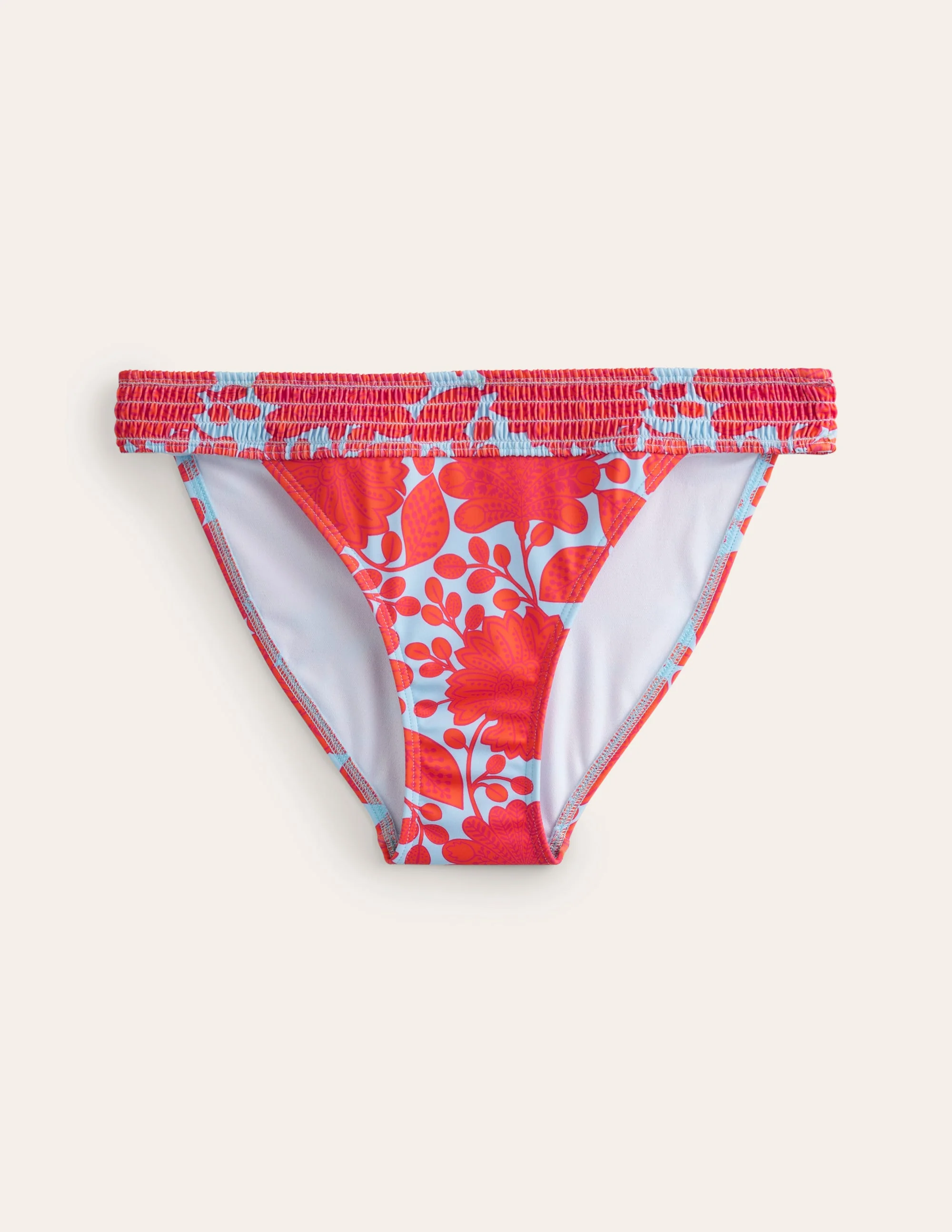 Milos Gesmokte Bikinihose-Feuerwerk, Gardenia Swirl - Image 6