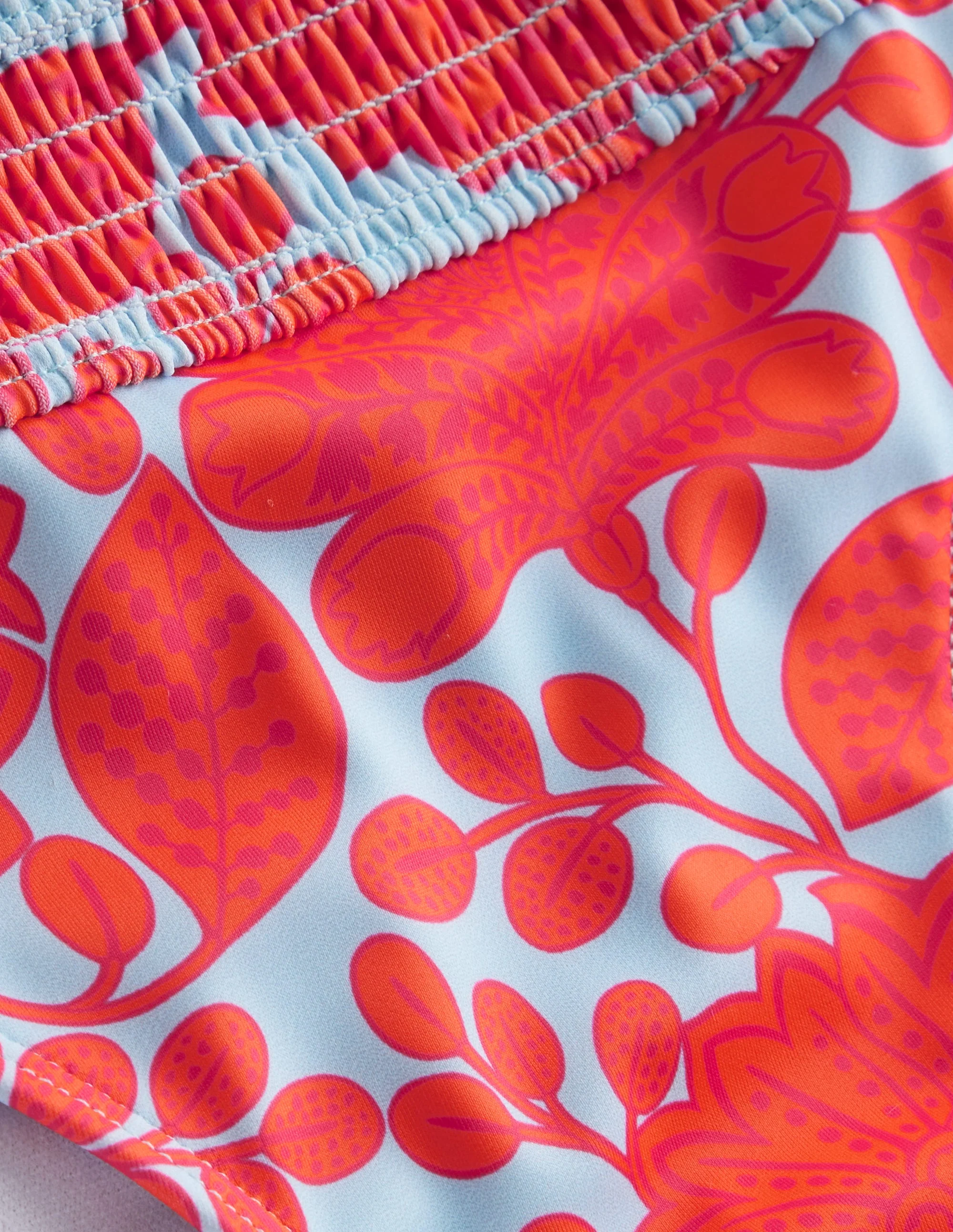 Milos Gesmokte Bikinihose-Feuerwerk, Gardenia Swirl - Image 7