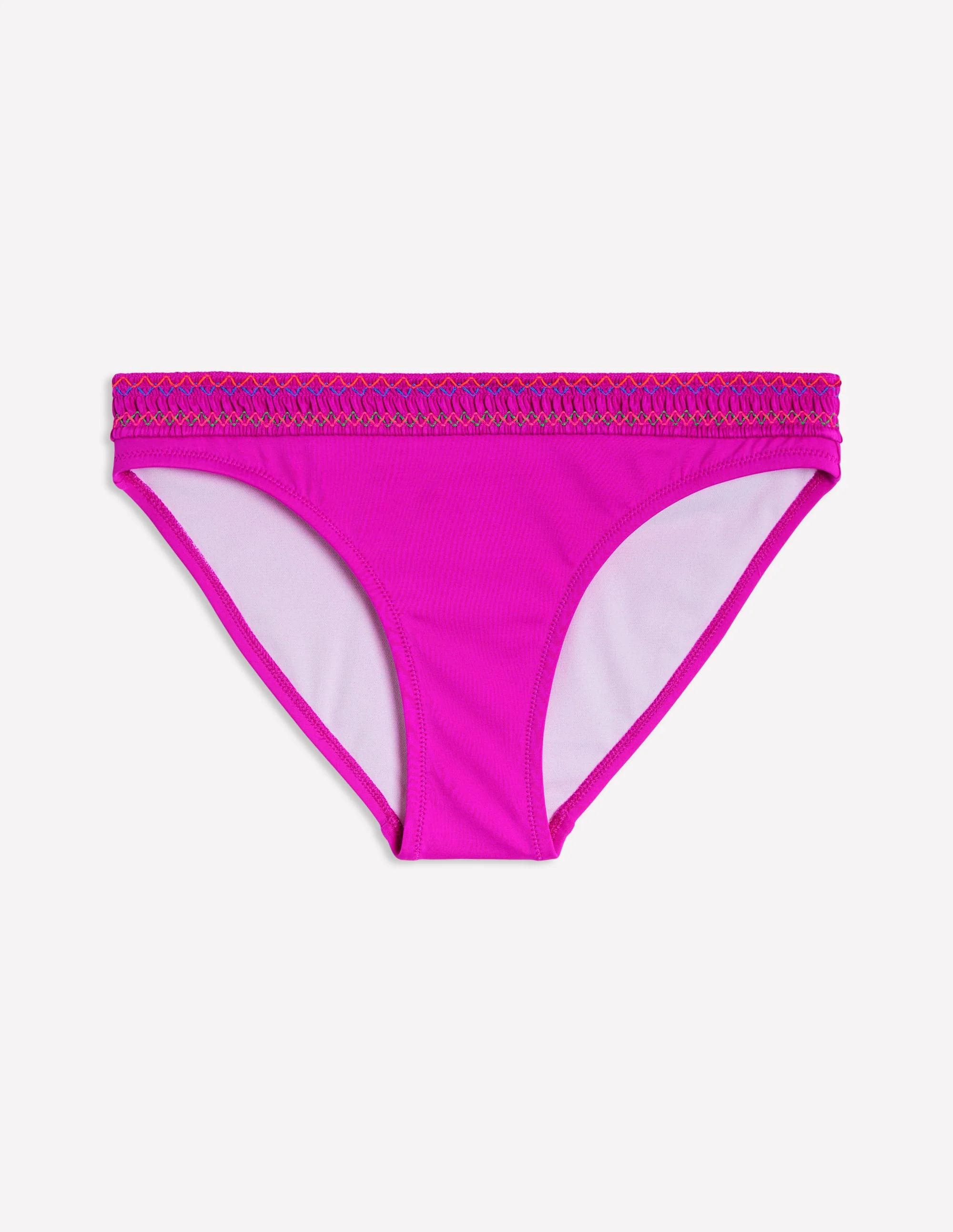 Milos Gesmokte Bikinihose-Very Fuchsia - Image 5