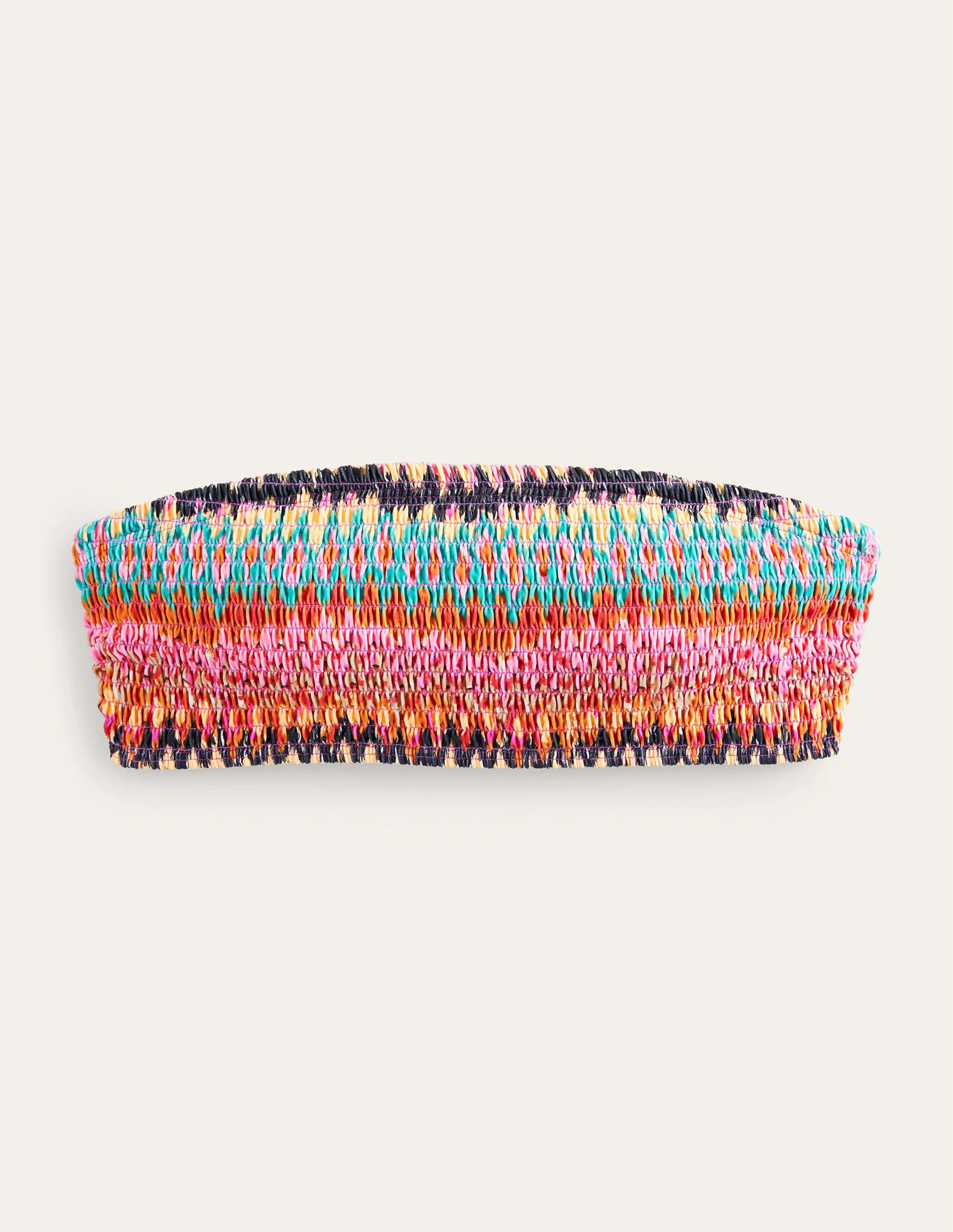 Milos Gesmoktes Bikinioberteil-Bunt, Ikat - Image 4