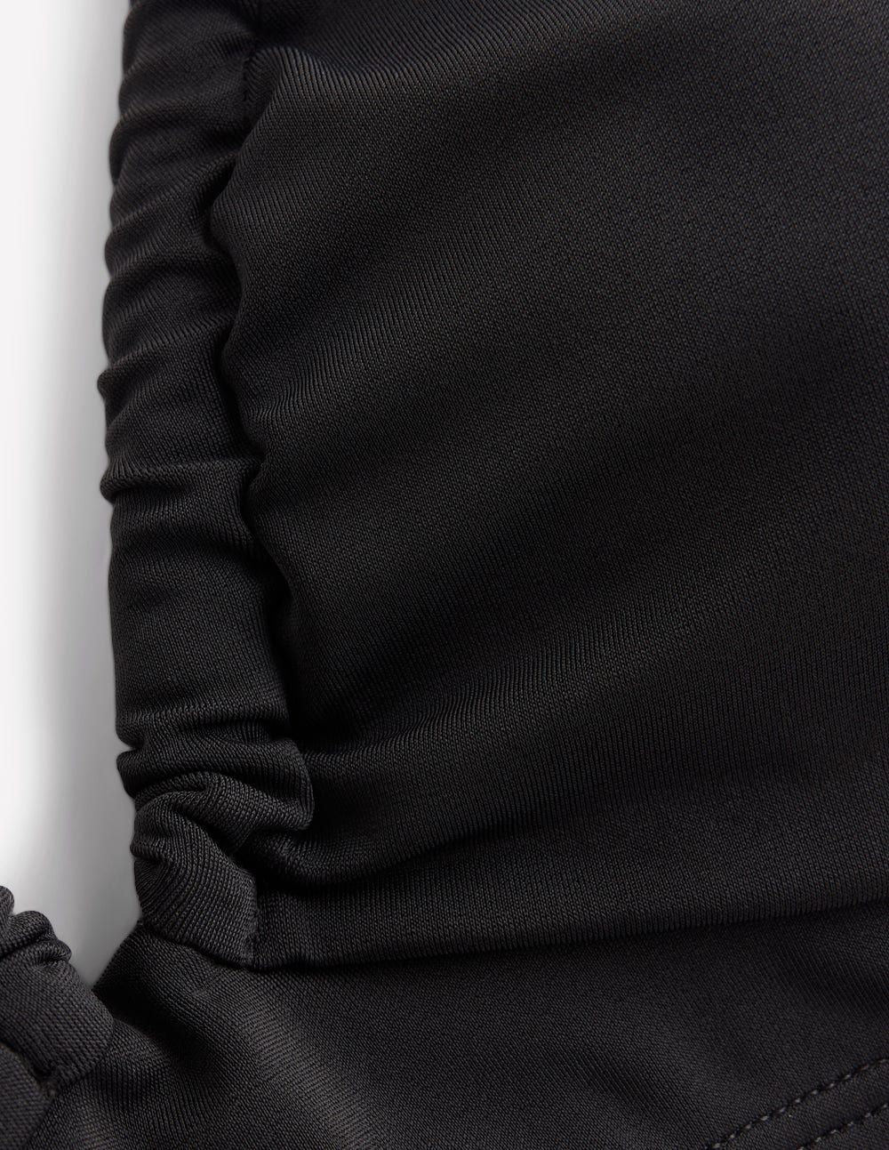 Minori Neckholder-Bikinioberteil zum Binden-Schwarz - Image 7