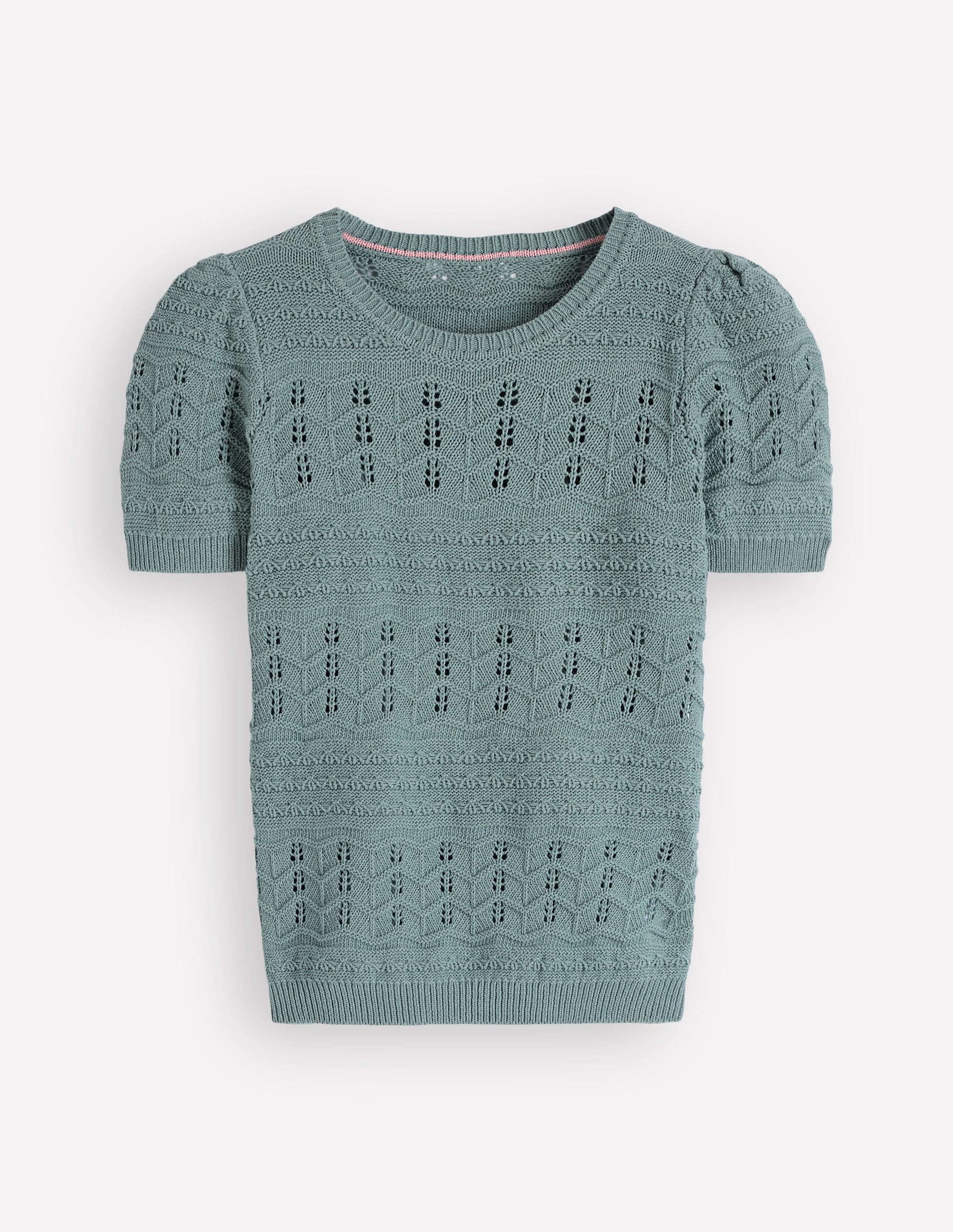Monica Strick-T-Shirt-Blau - Image 6