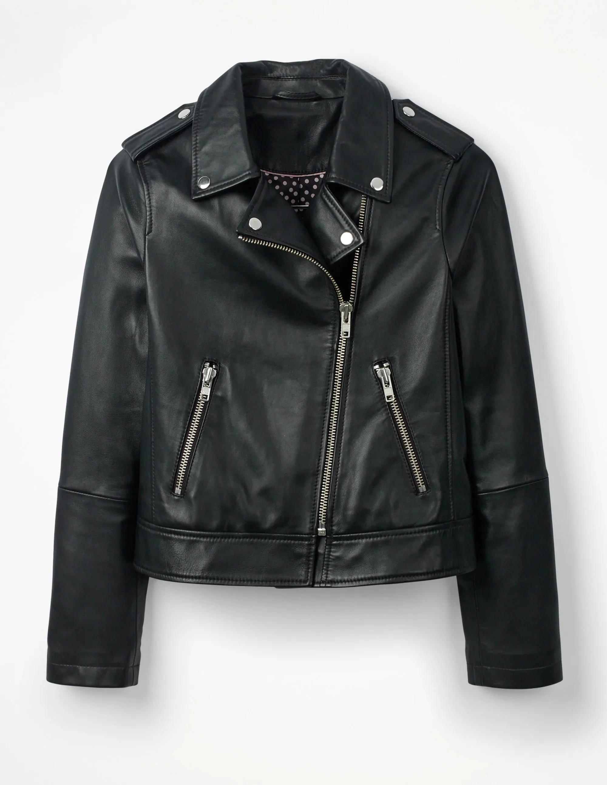 Morleigh Jacke-Schwarzes Leder