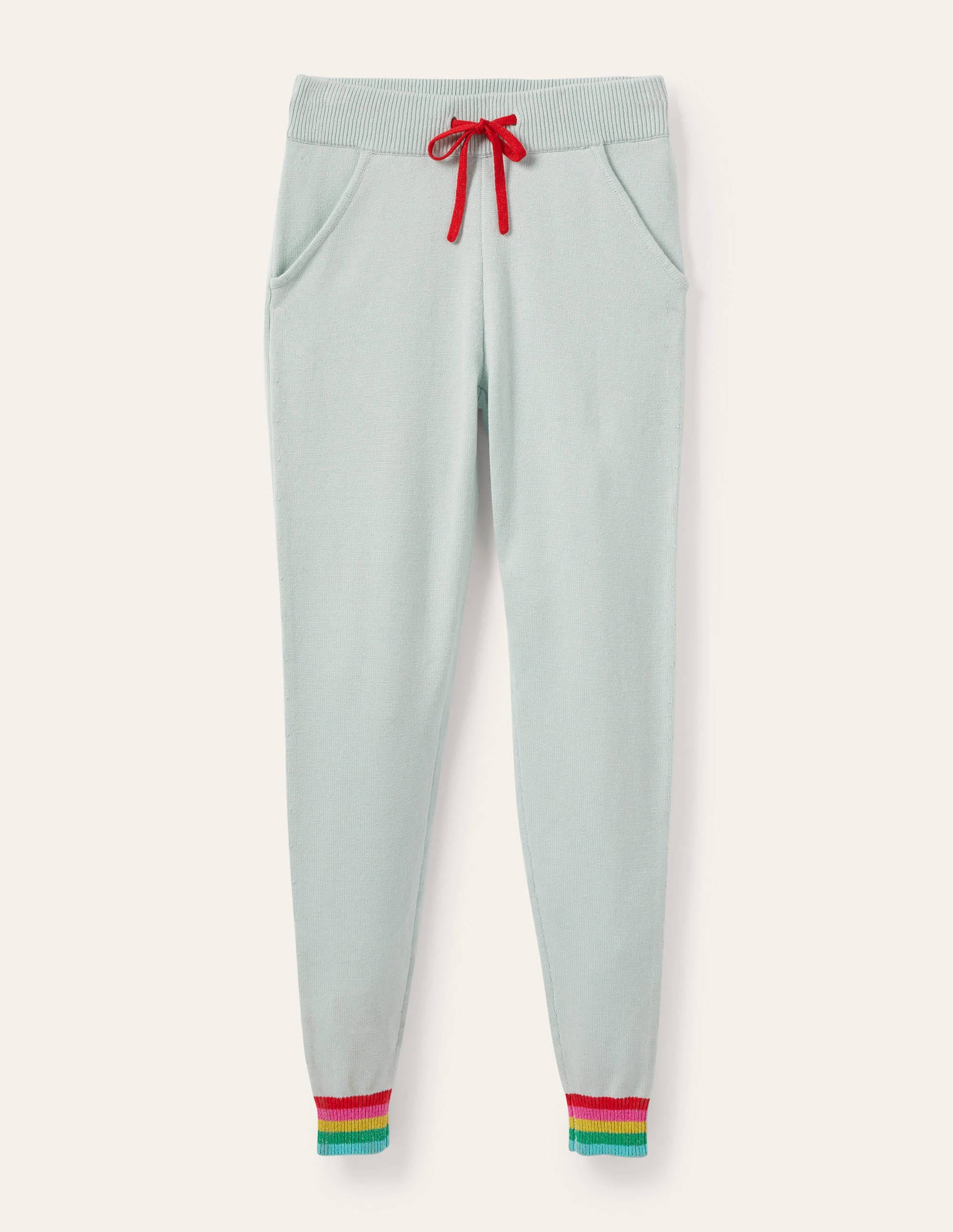 Morton Gestrickte Jogginghose-Seeblau - Image 5