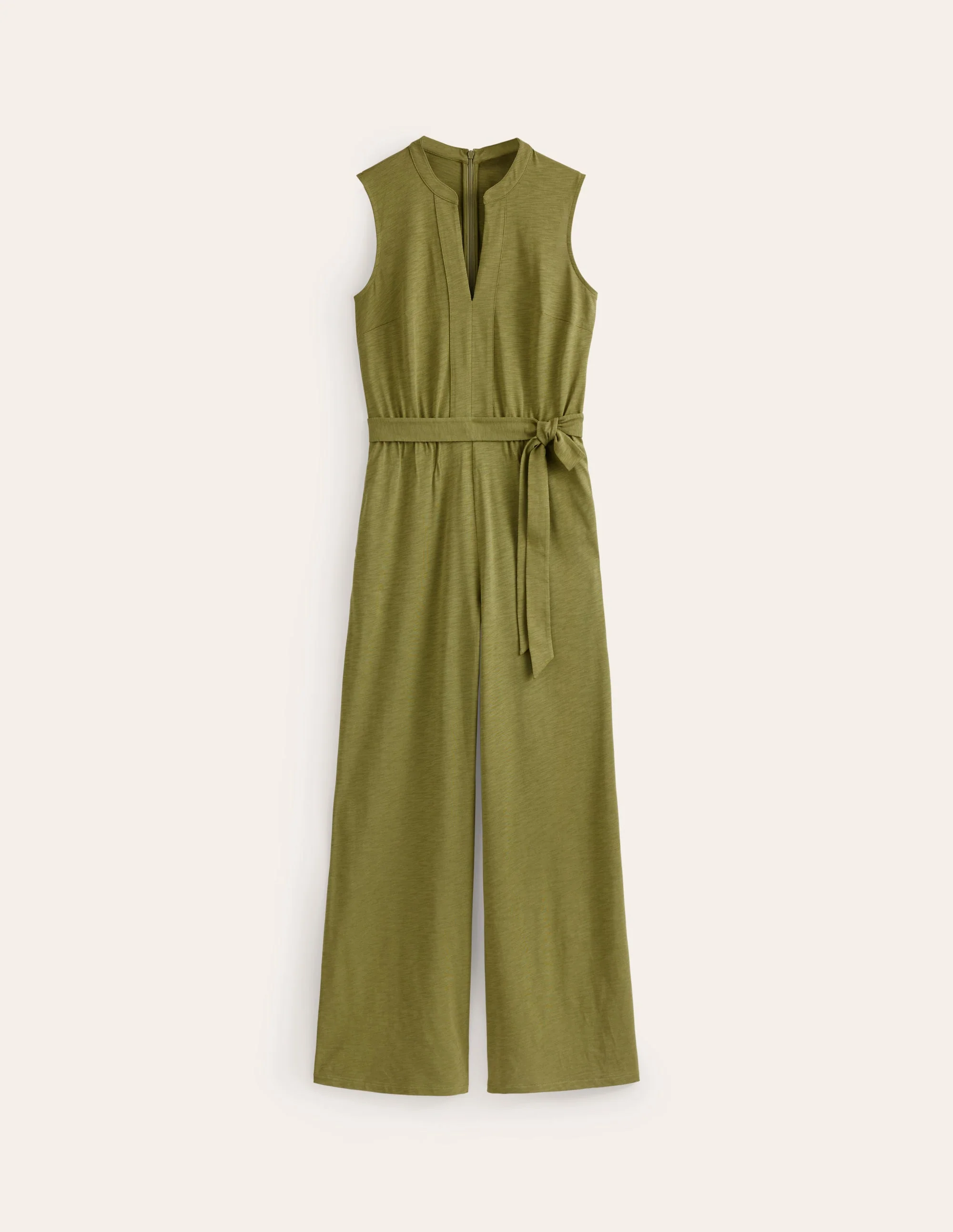 Naomi Jersey-Jumpsuit mit gekerbtem Ausschnitt-Eintagsfliege - Image 5