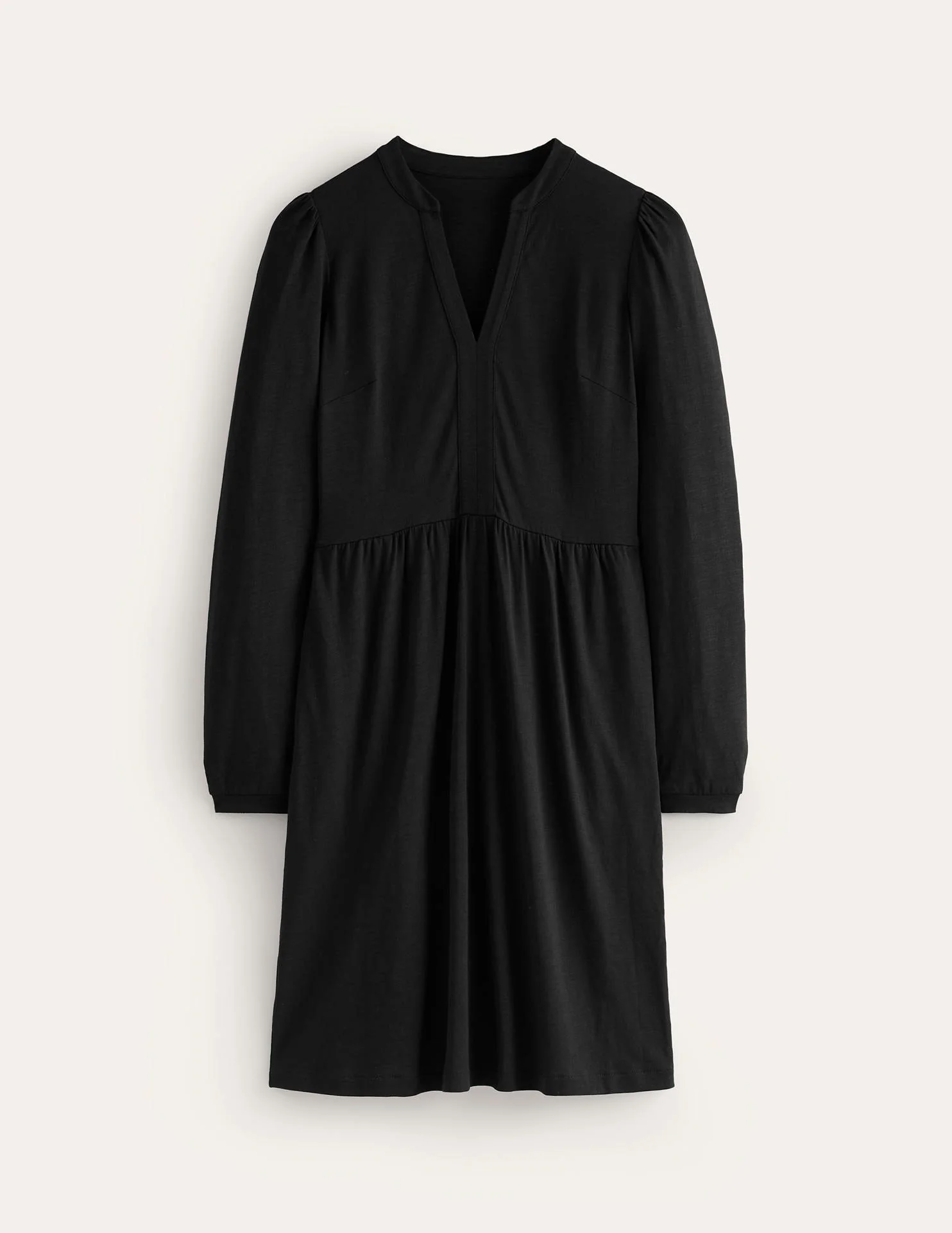 Naomi Lockeres Jerseykleid-Schwarz - Image 5