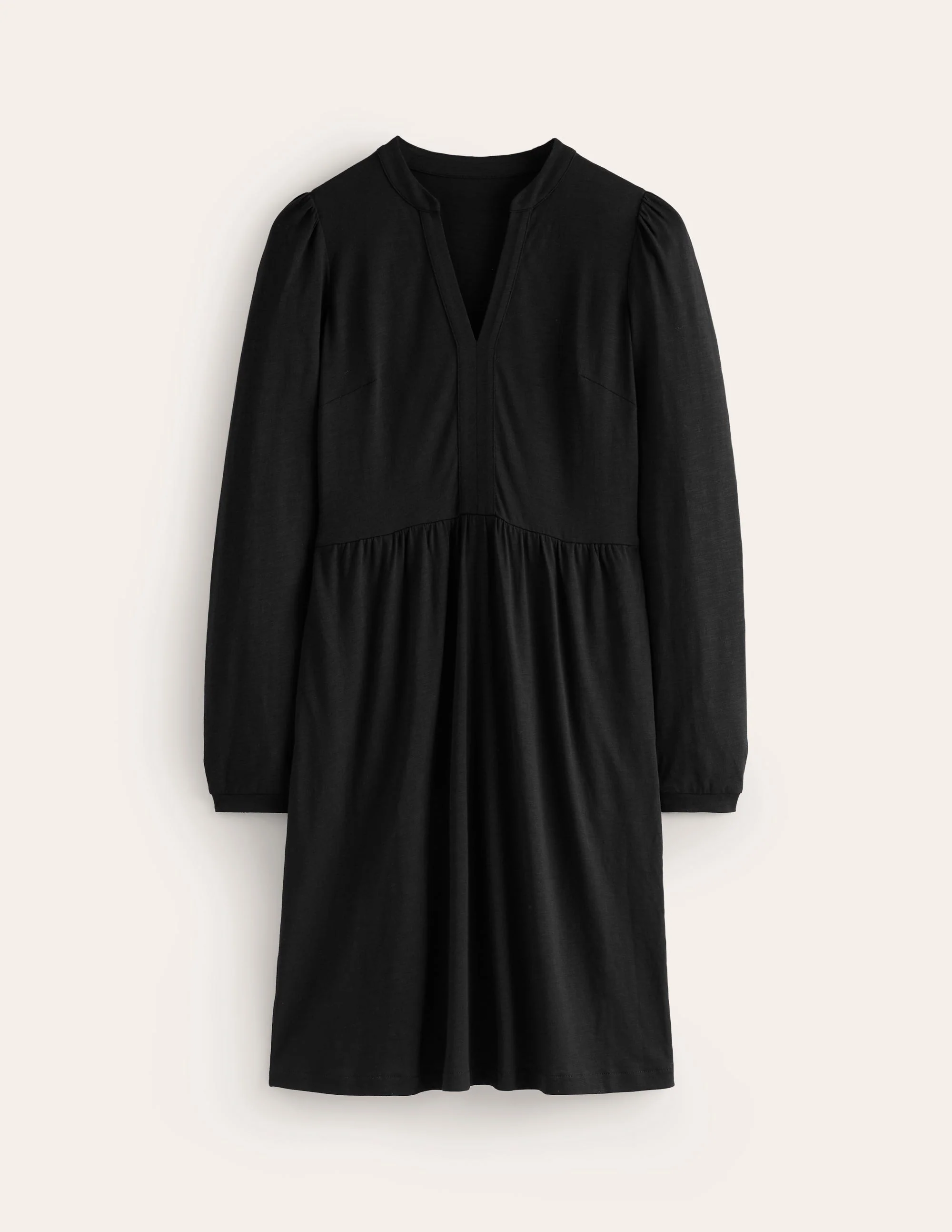 Naomi Lockeres Jerseykleid-Schwarz - Image 5