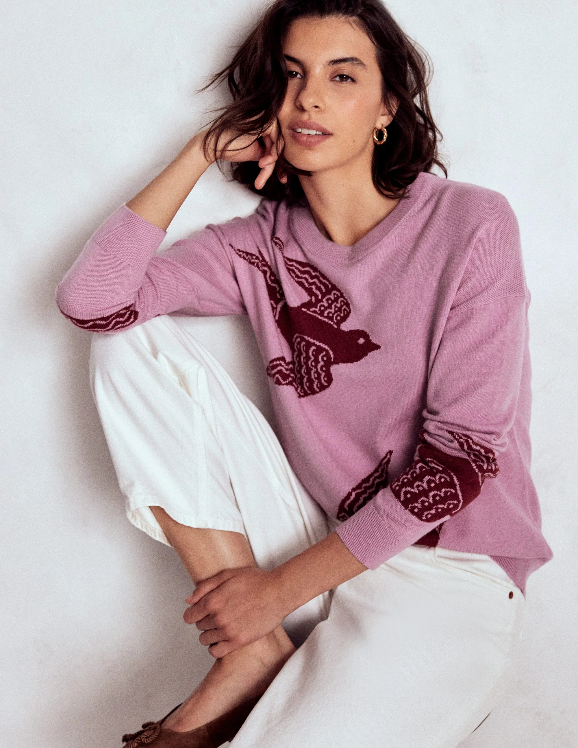 Natasha Pullover mit originellem Design-Schwalbe