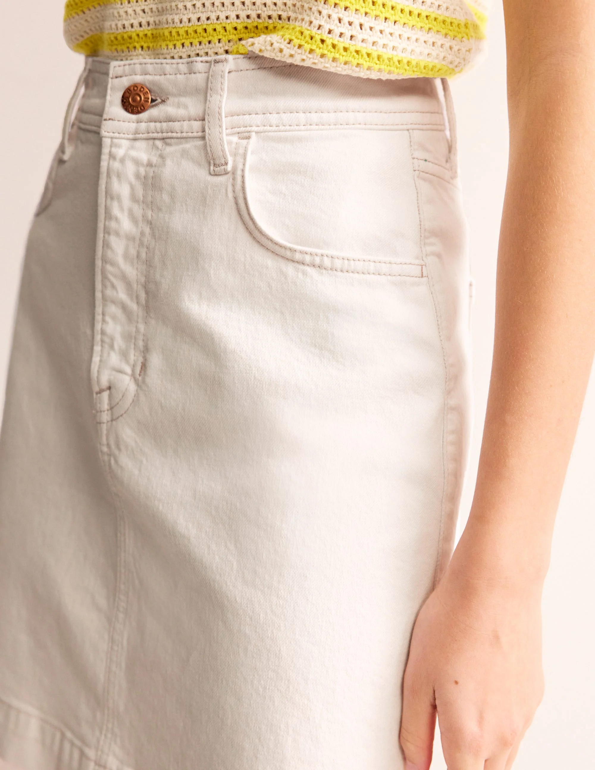 Nell Mini-Jeansrock-Arctic Hedgehog - Image 2