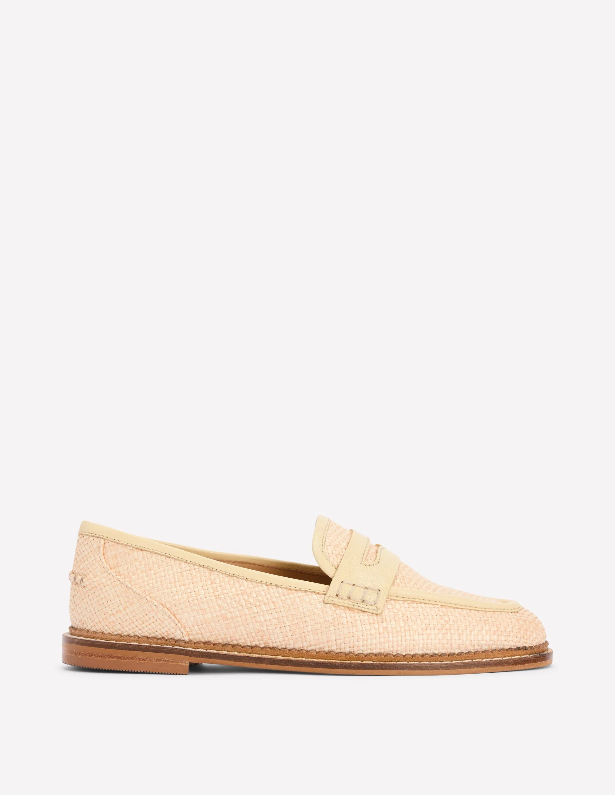 Nya Pennyloafer-Ecru