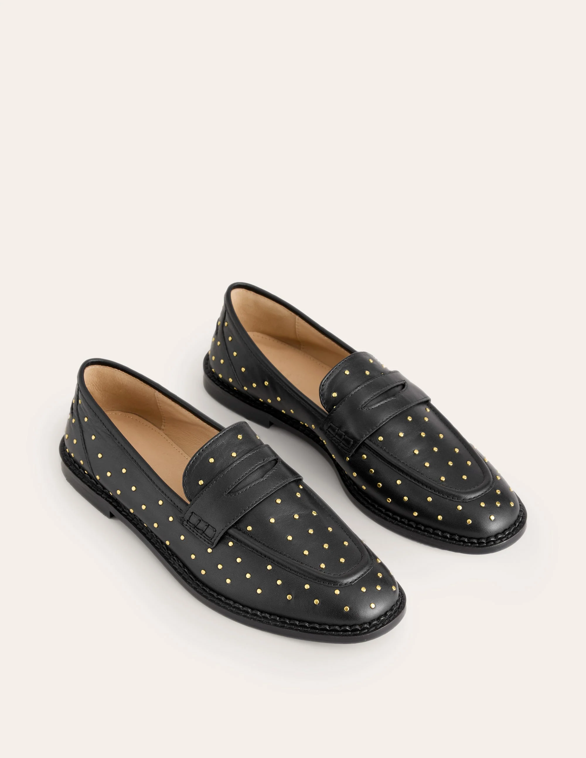 Nya Pennyloafer-Schwarze Nieten - Image 4