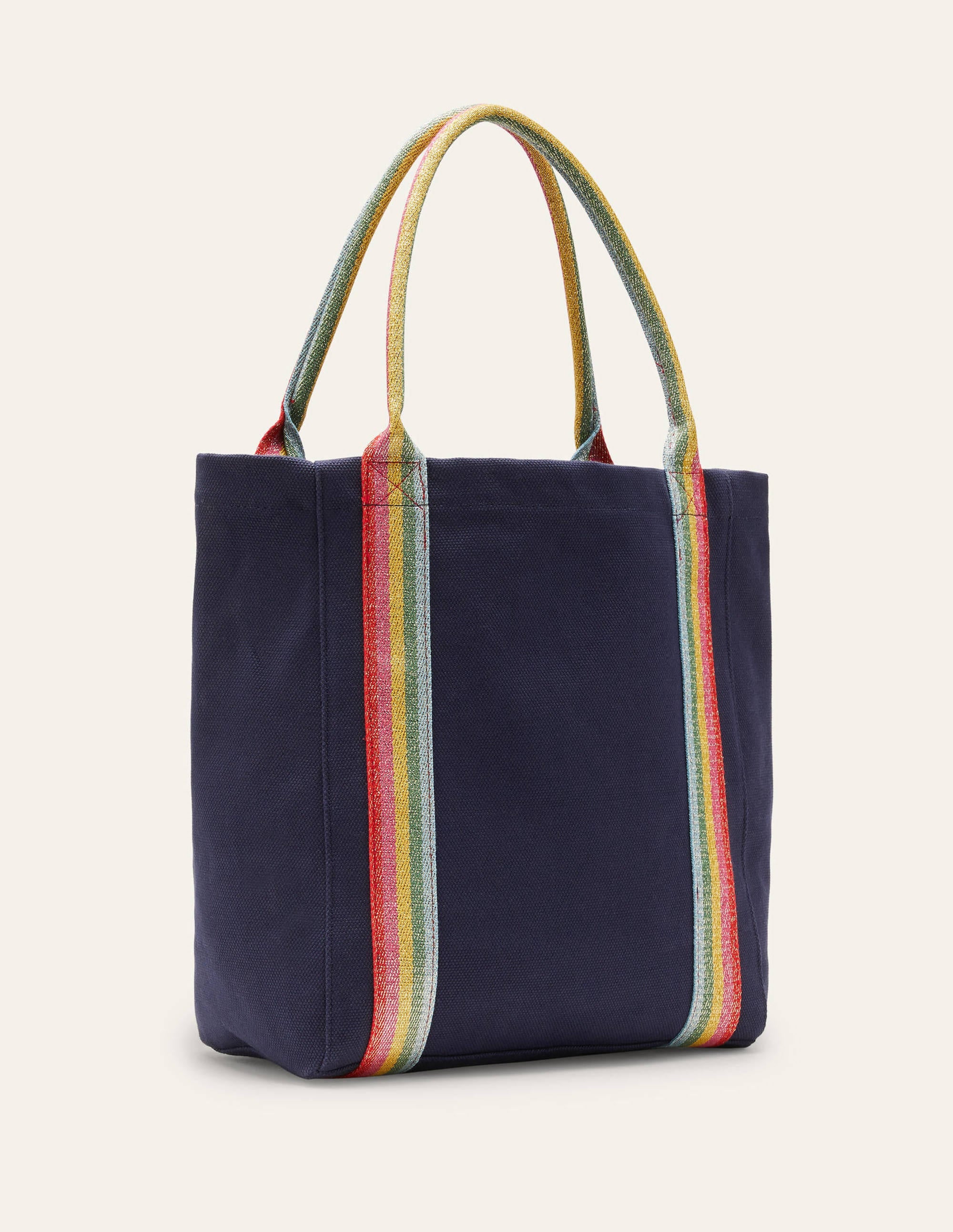 Olivia Leinen-Shopper-Marineblau - Image 4