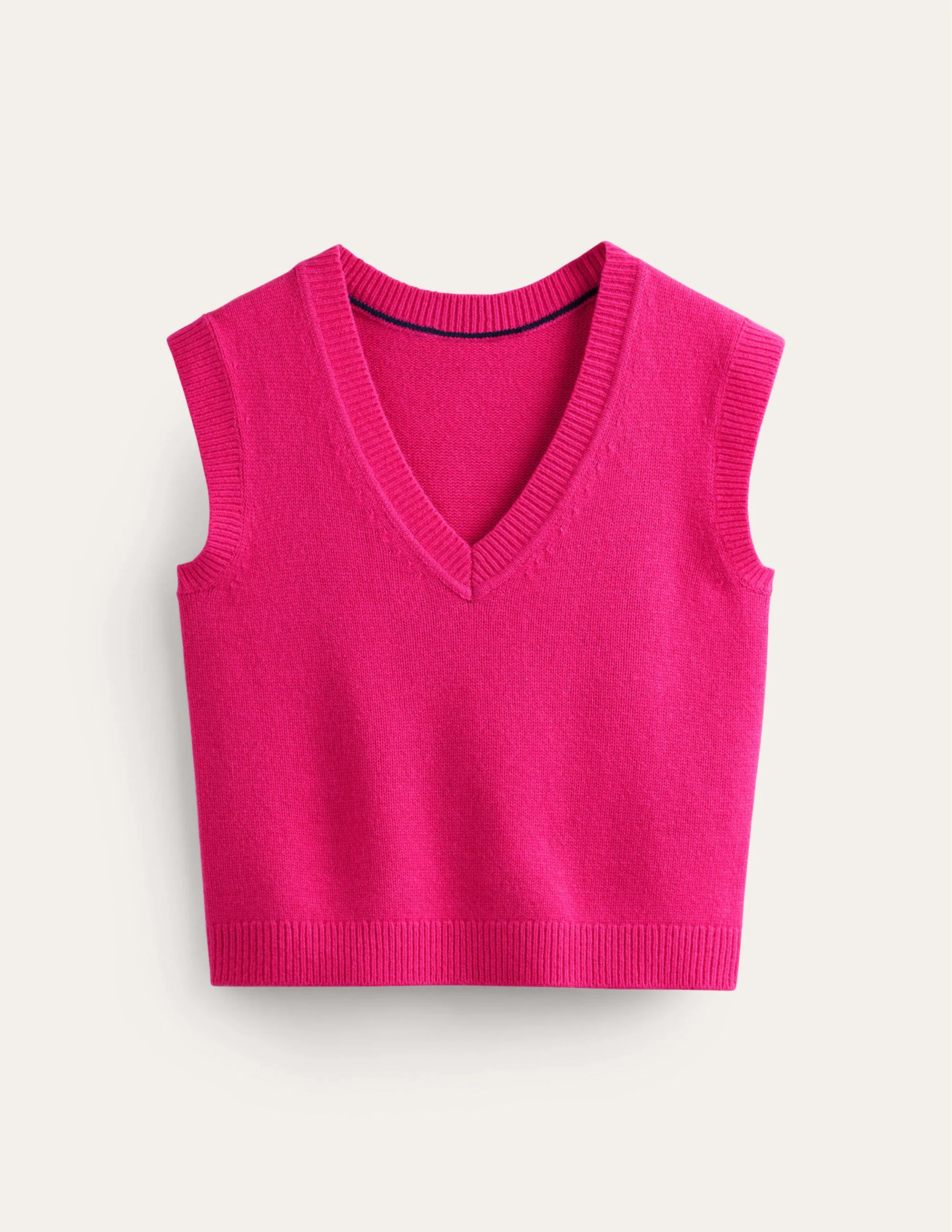 Olivia Merino-Pullunder-Kräftiges Rosa - Image 5
