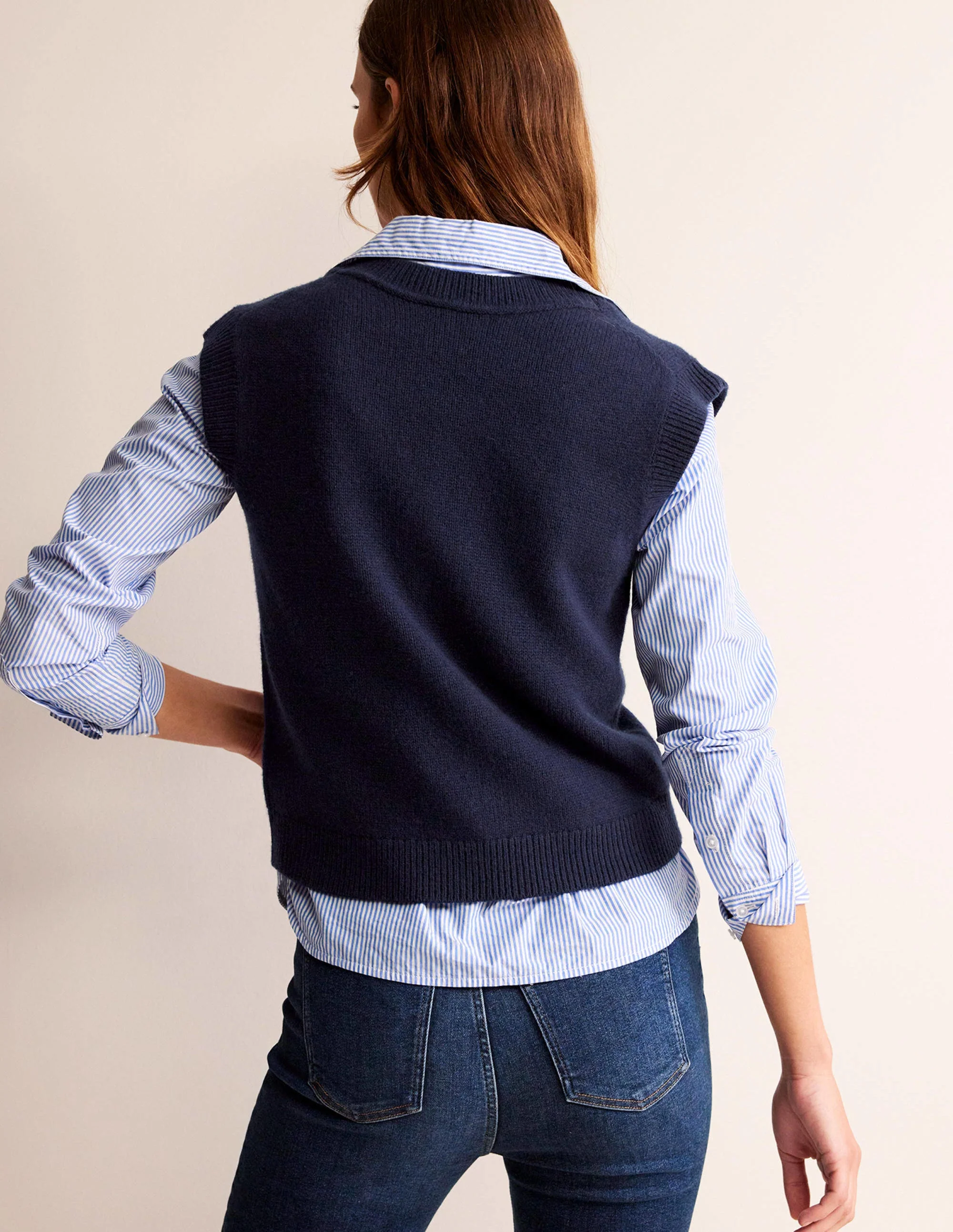 Olivia Merino-Pullunder-Marineblau - Image 3
