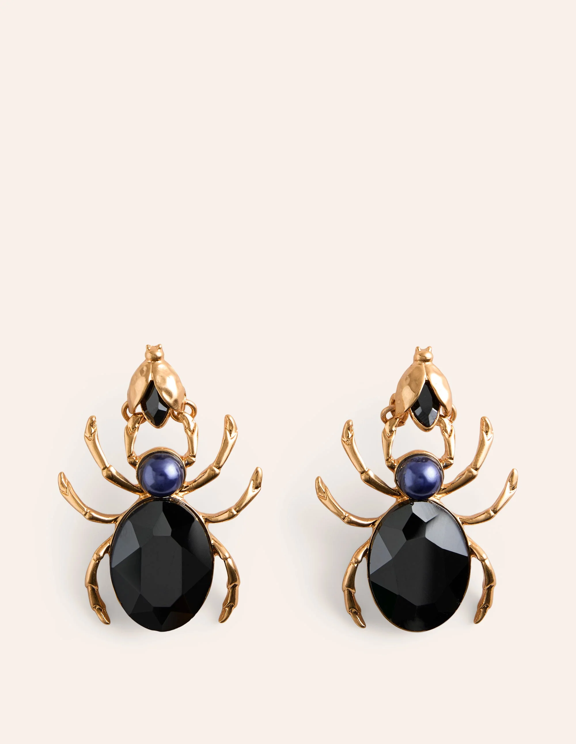 Originelle Metallohrringe-Spinne - Image 2