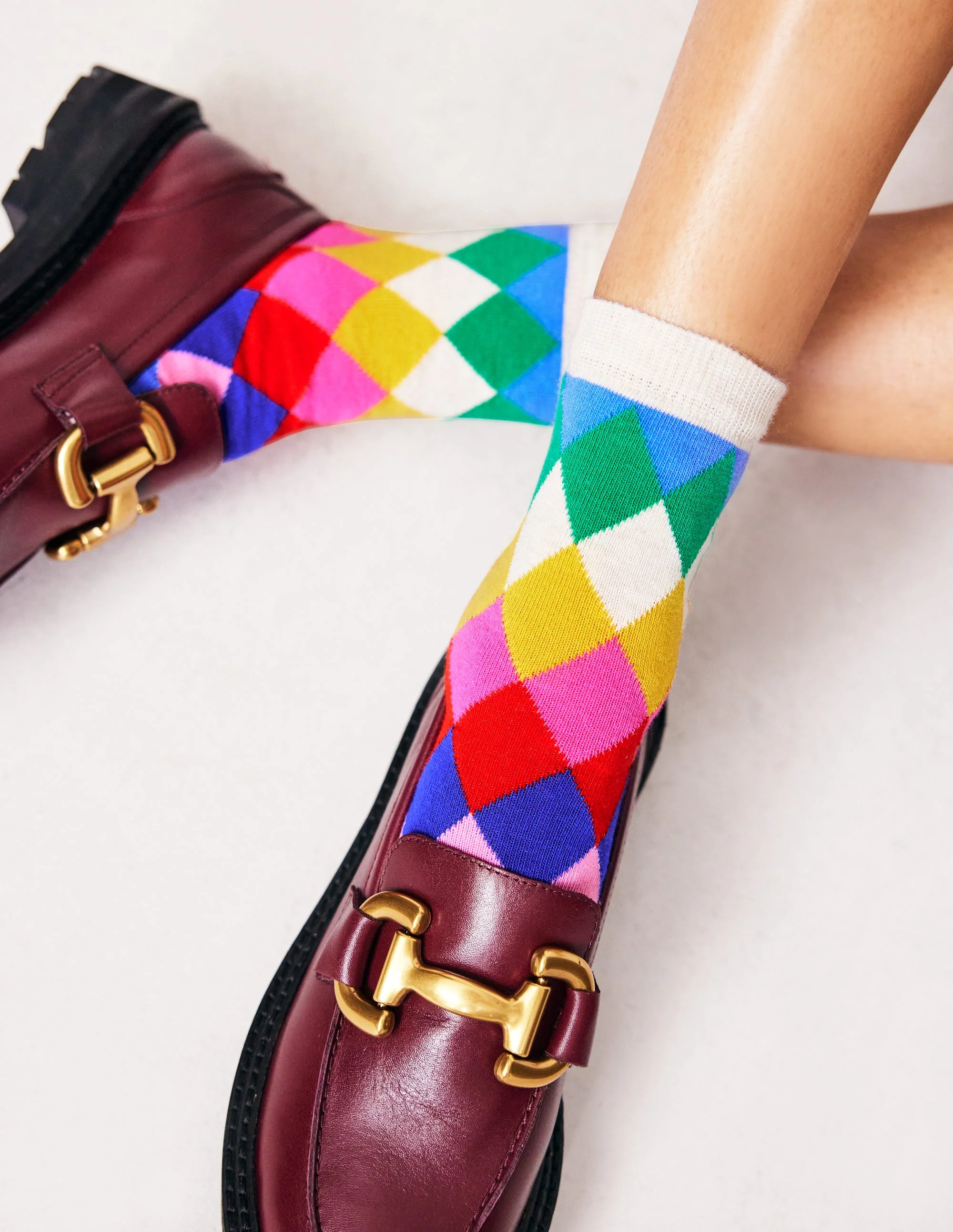 Originelle Socken im 3er-Pack-Regenbogen Originell
