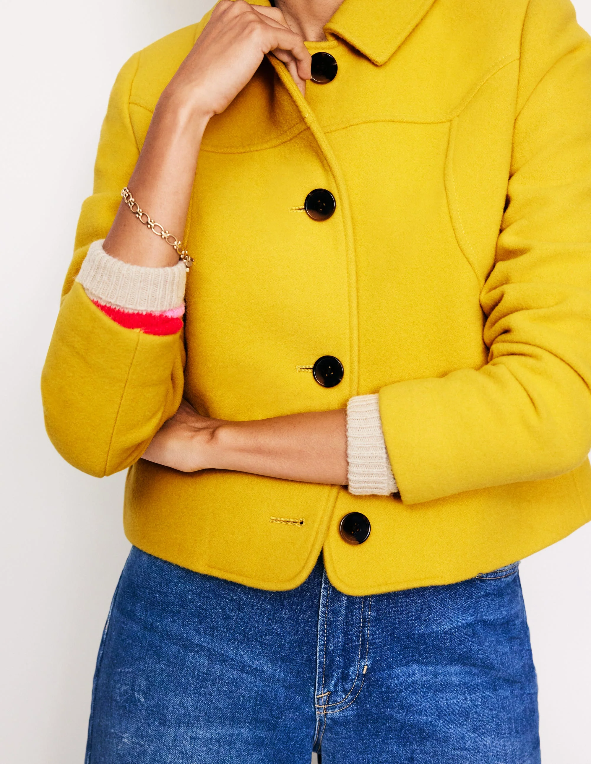 Oxford Melton-Jacke-Ceylon Gelb - Image 2