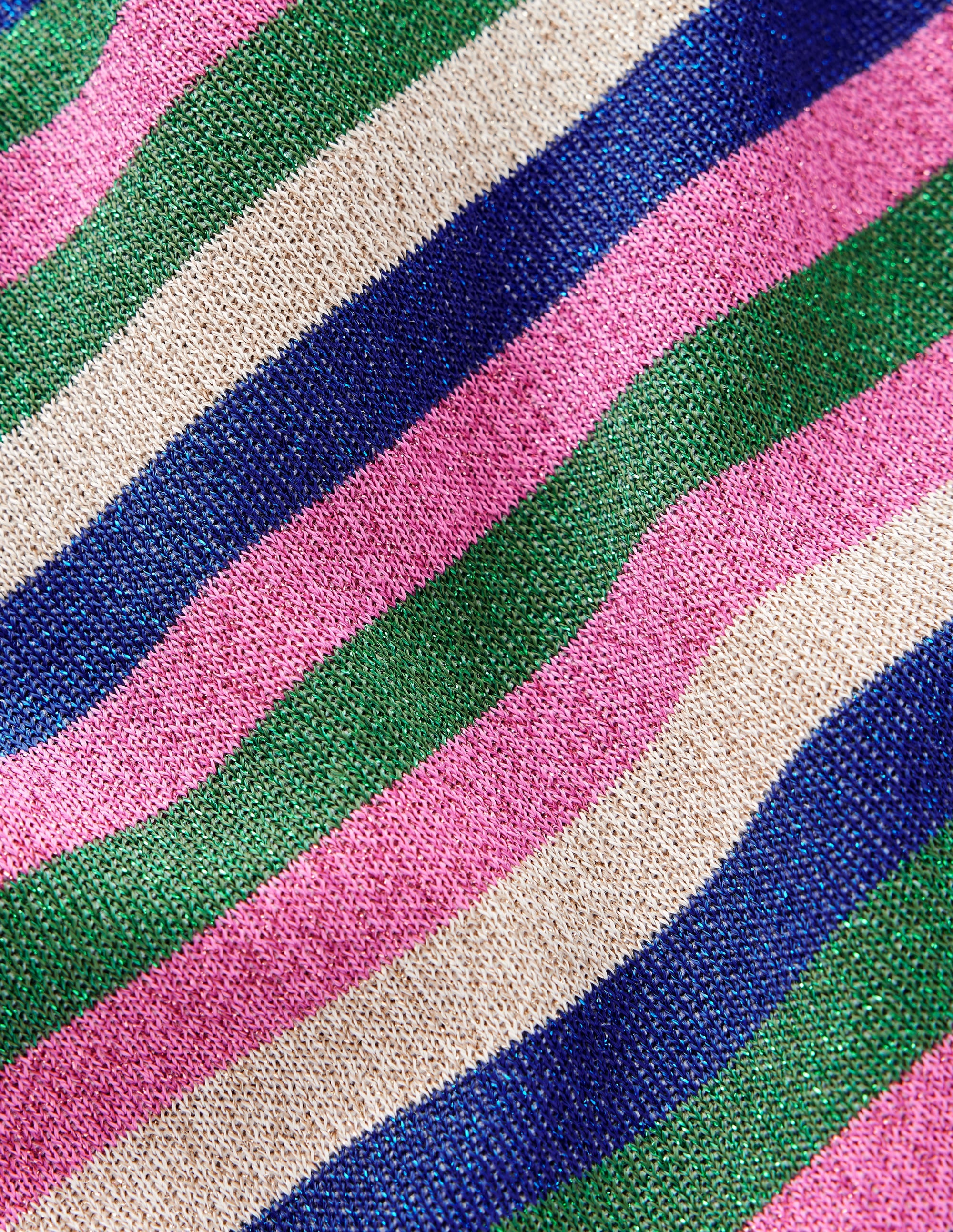Partypullover mit Streifen-Ackerbohnengrün/Pink, Gestreift - Image 6