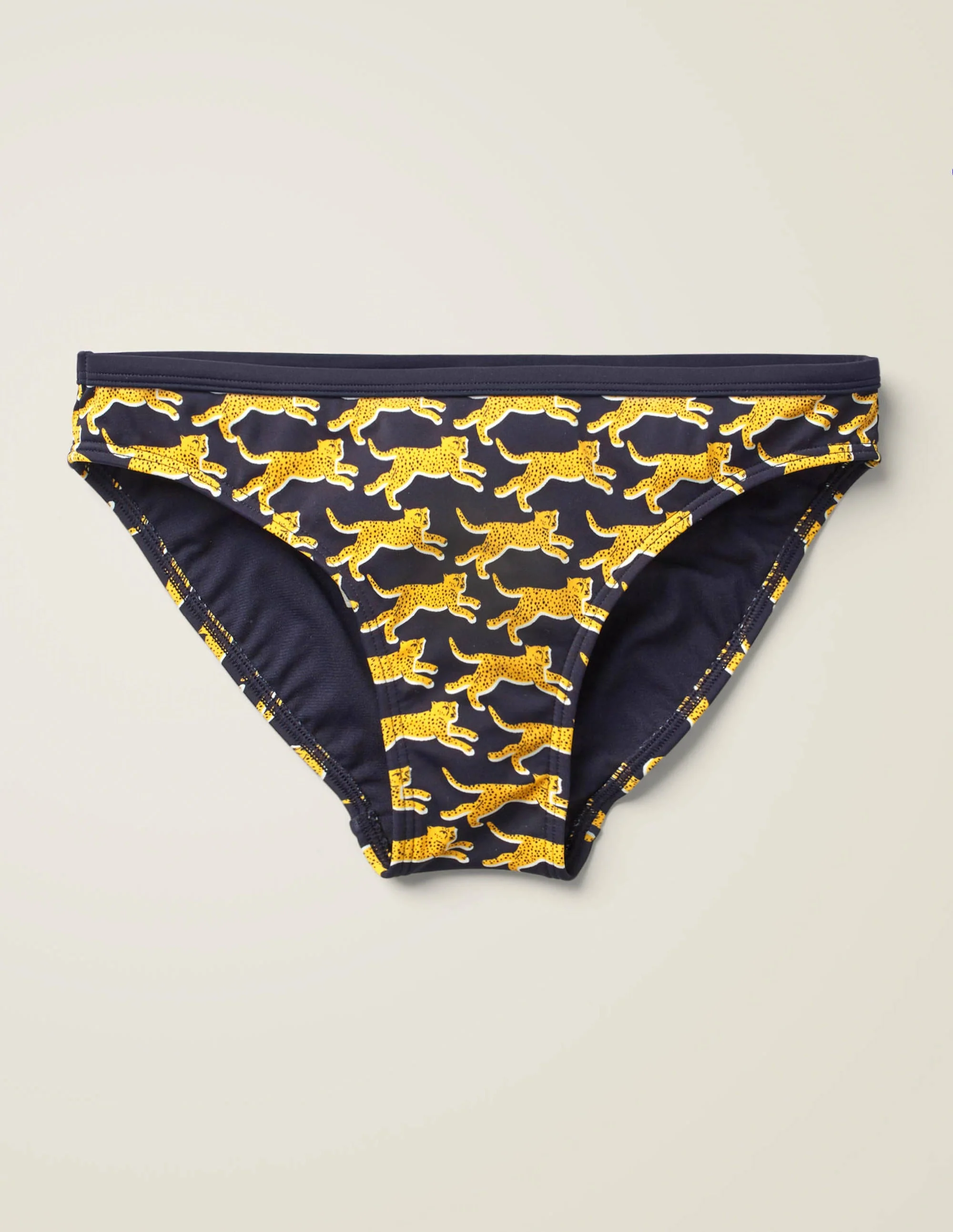 Patmos Bikinihose-Navy, Verstreute Geparden - Image 5