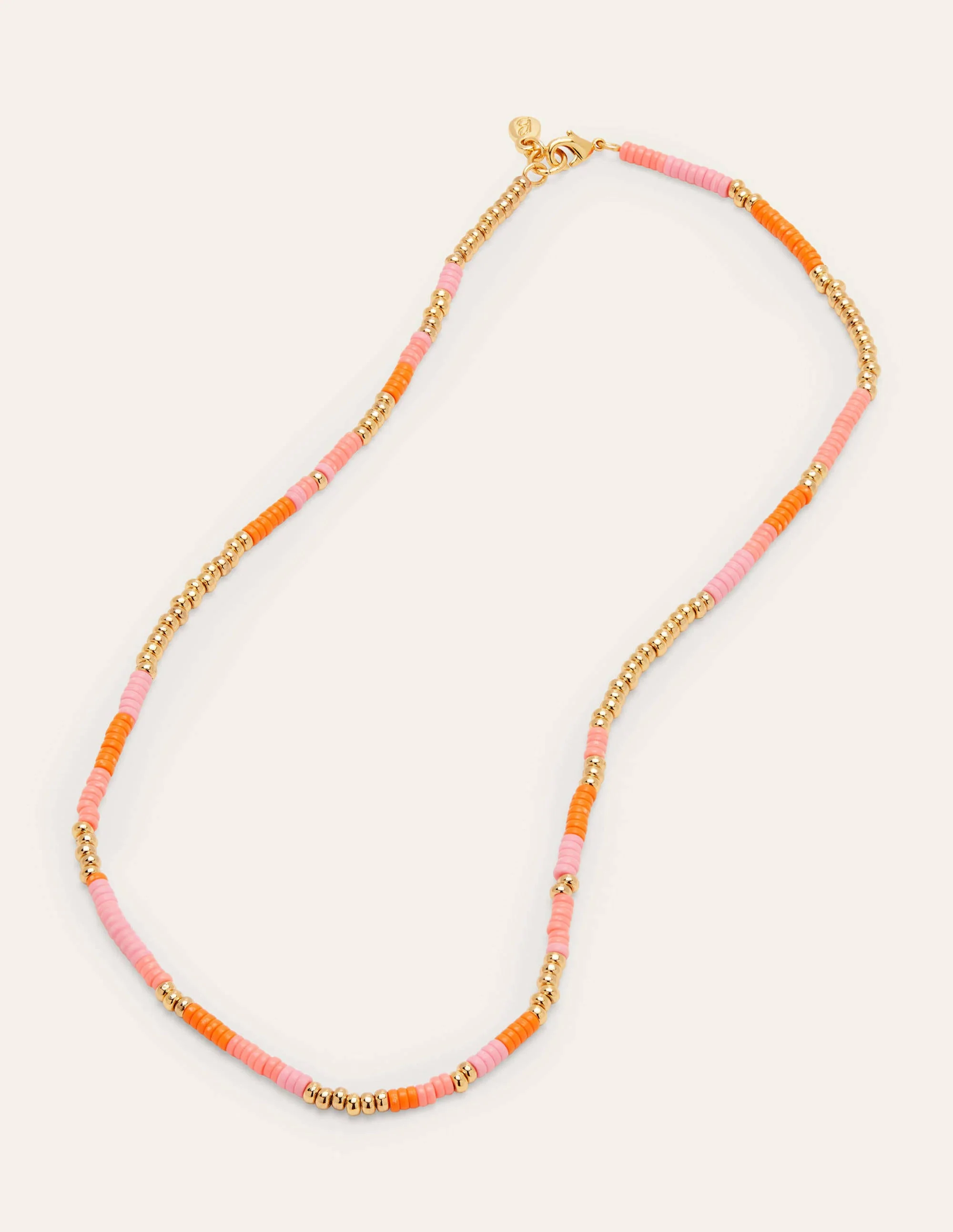 Perlenkette-Rosa/Bunt