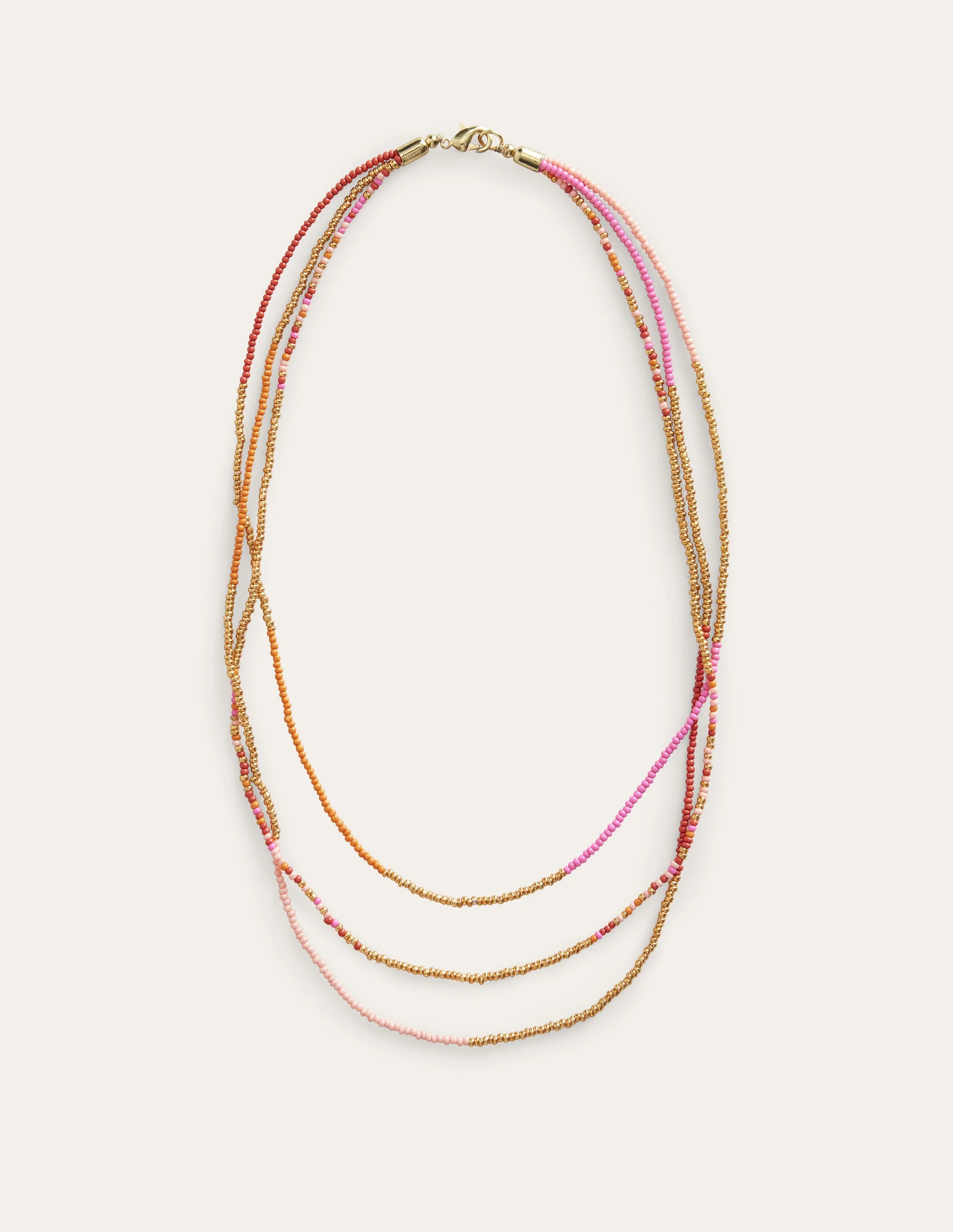 Perlenkette-Rosa/Bunt - Image 4