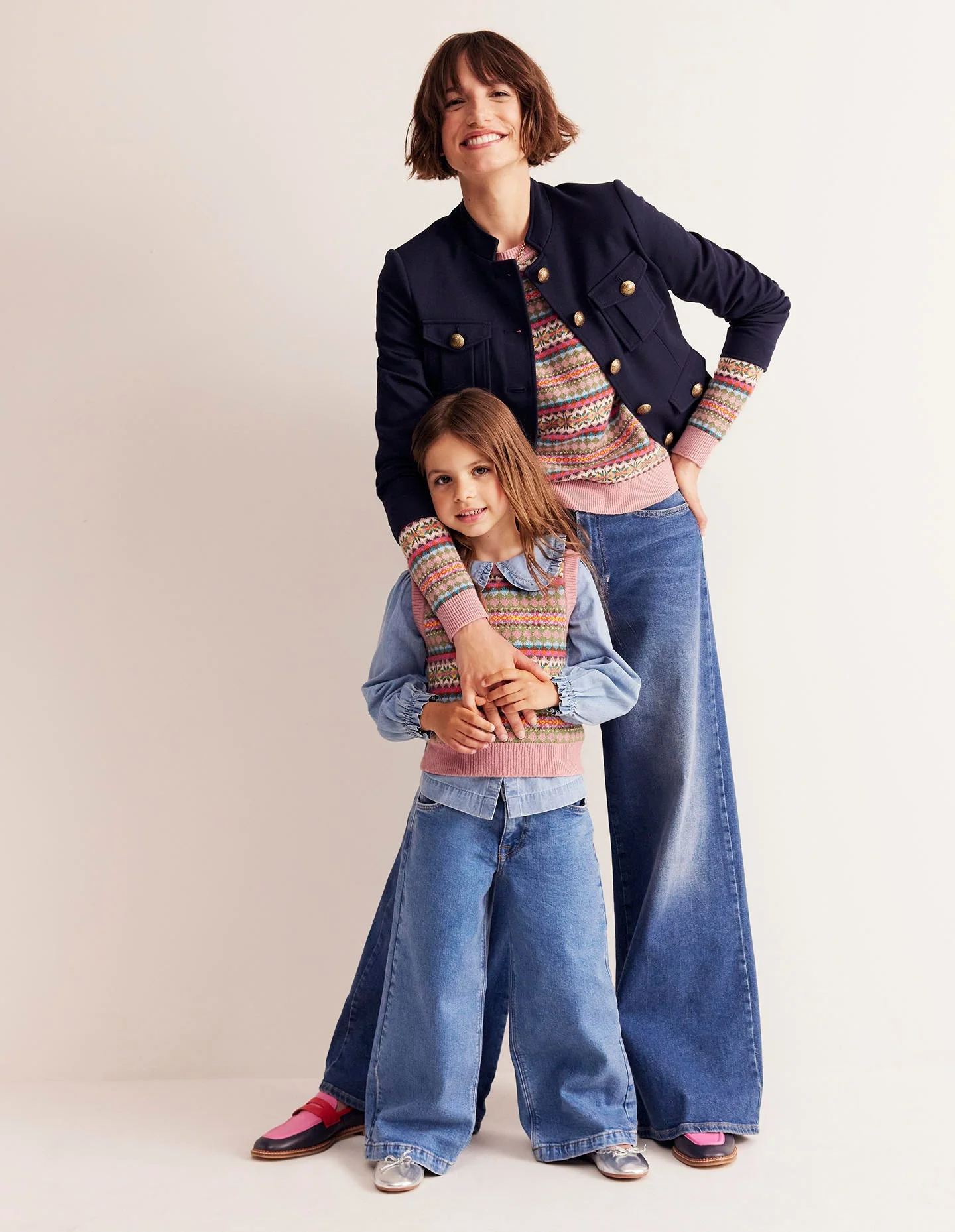Ponte-Jacke im Militärstil-Aqua Marine Marl - Image 6