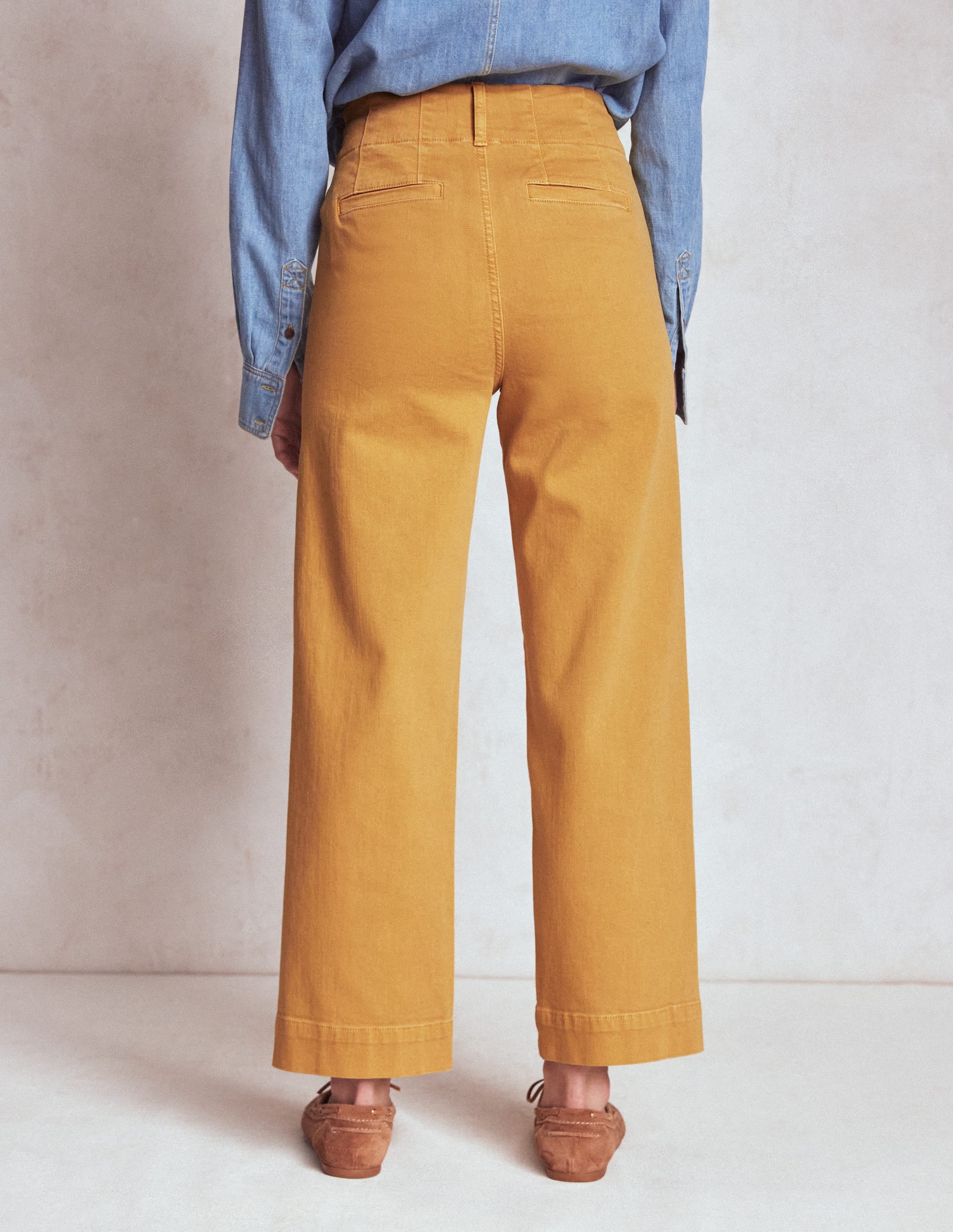 Primrose Hose mit aufgesetzten Taschen-Goldenes Roggenfeld - Image 3