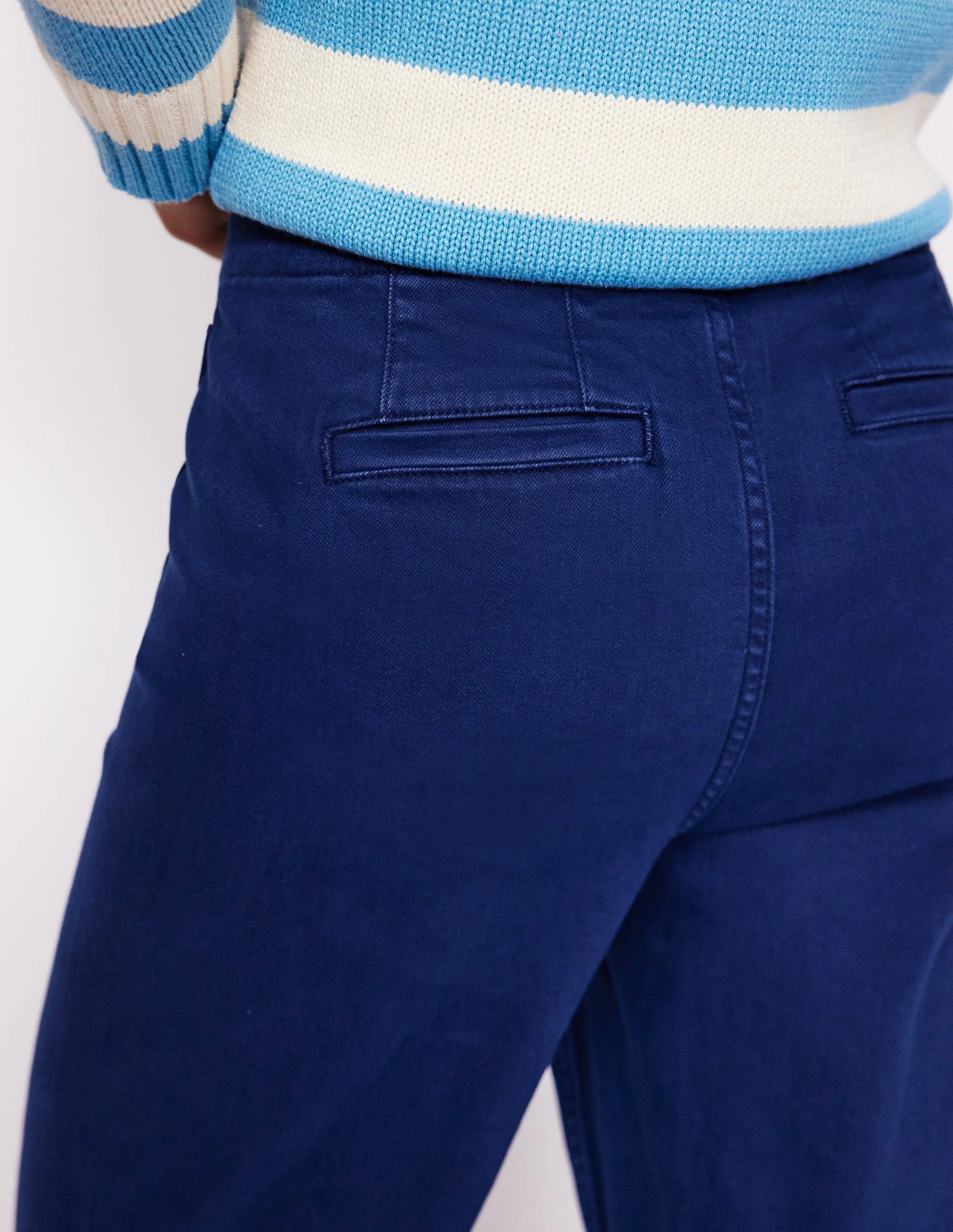 Primrose Hose mit aufgesetzten Taschen-Marineblaue - Image 2