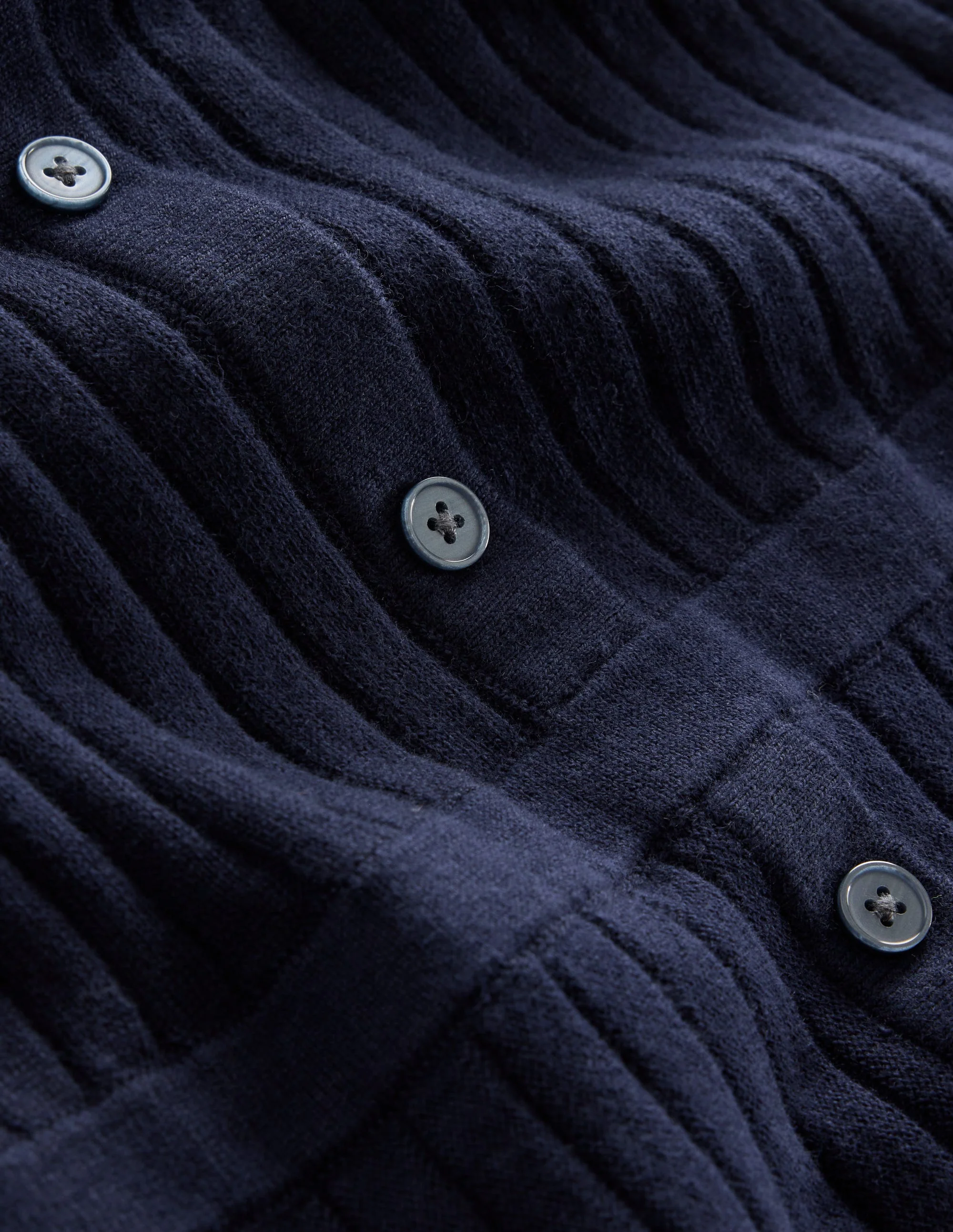 Rachel Gestrickes Hemdblusenkleid-Aqua Marine Marl - Image 6